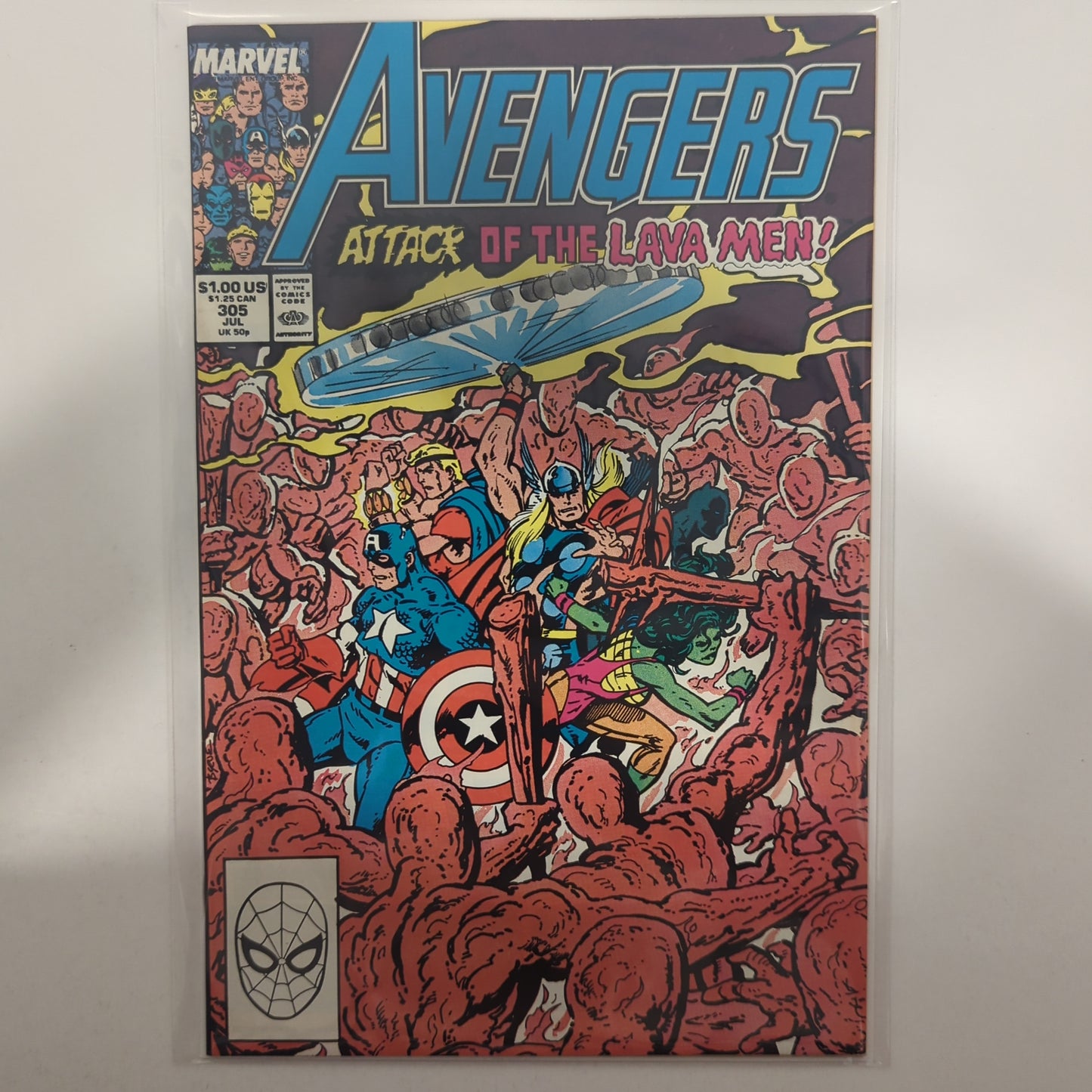 Avengers #305 1989