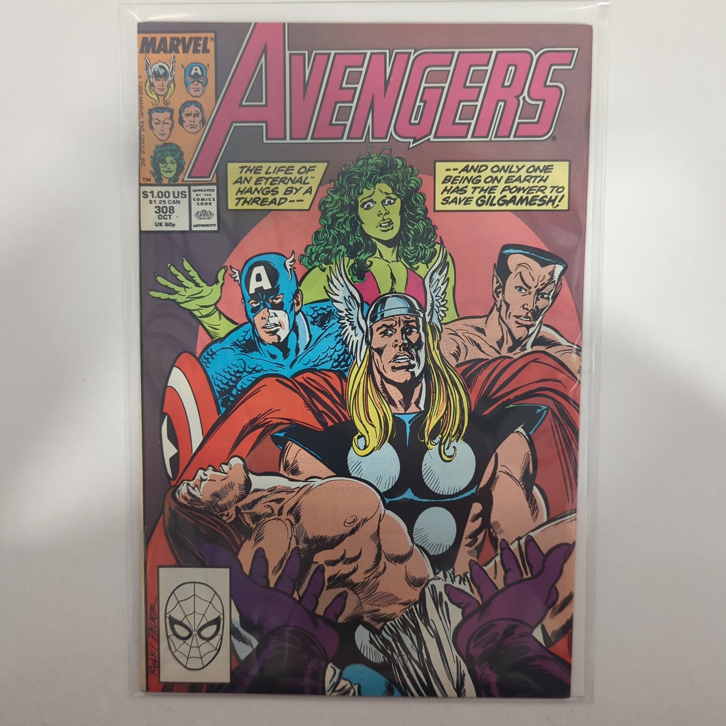 Avengers #308 1989