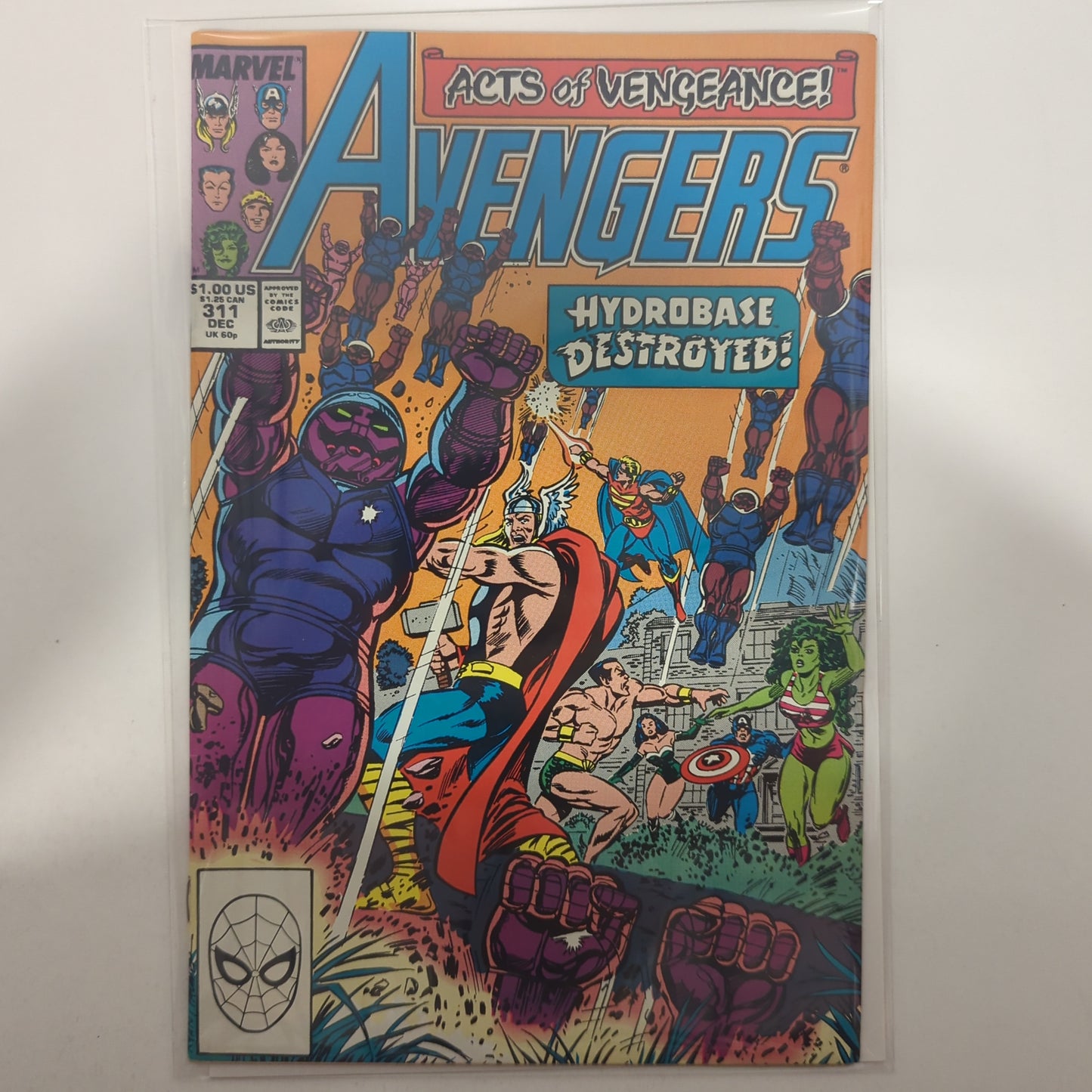 Avengers #311 1989