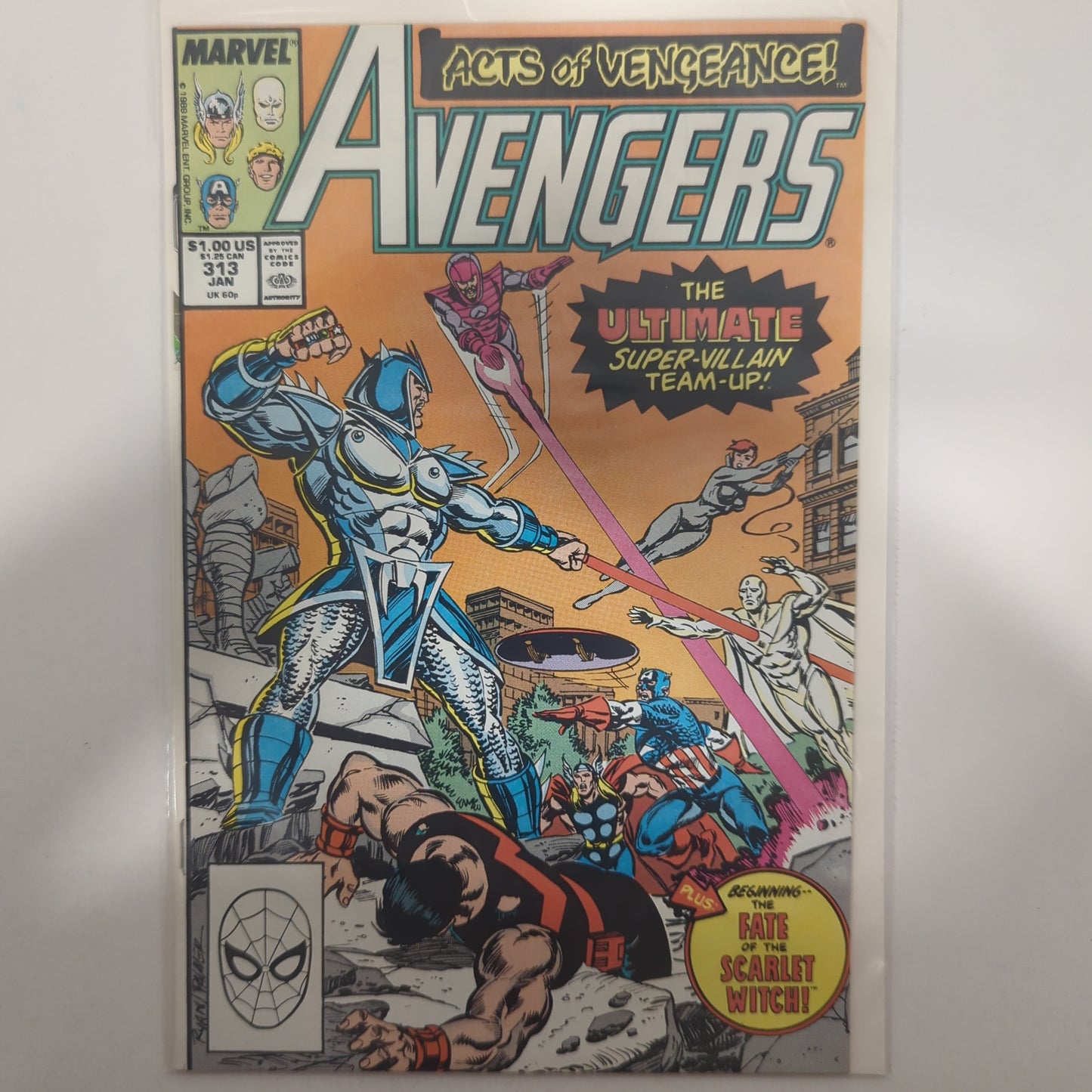 Avengers #313 1990