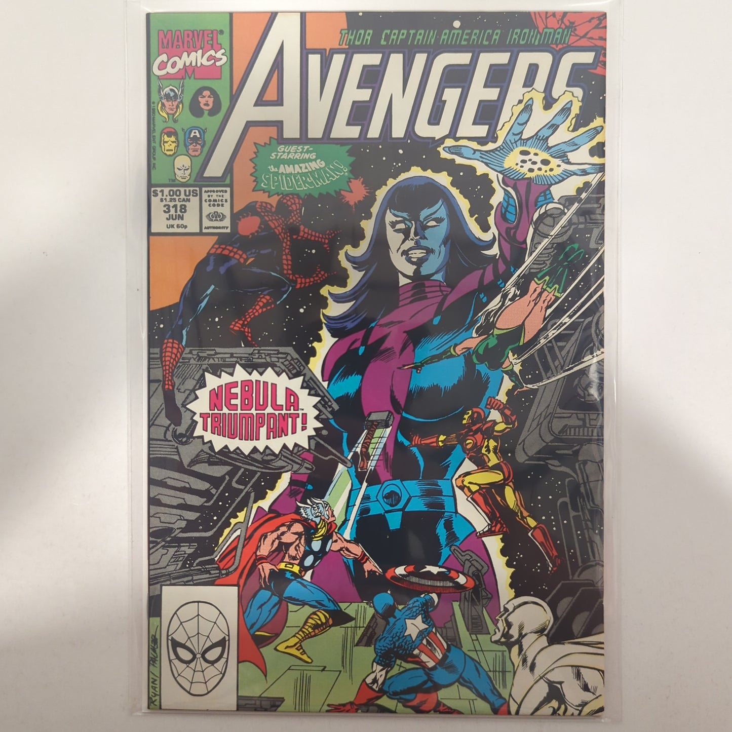 Avengers #318 1990