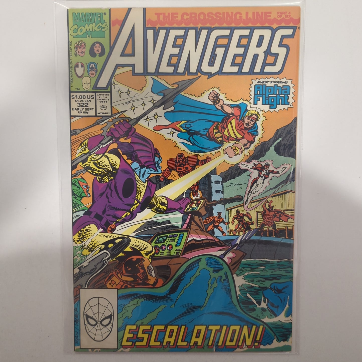 Avengers #322 1990