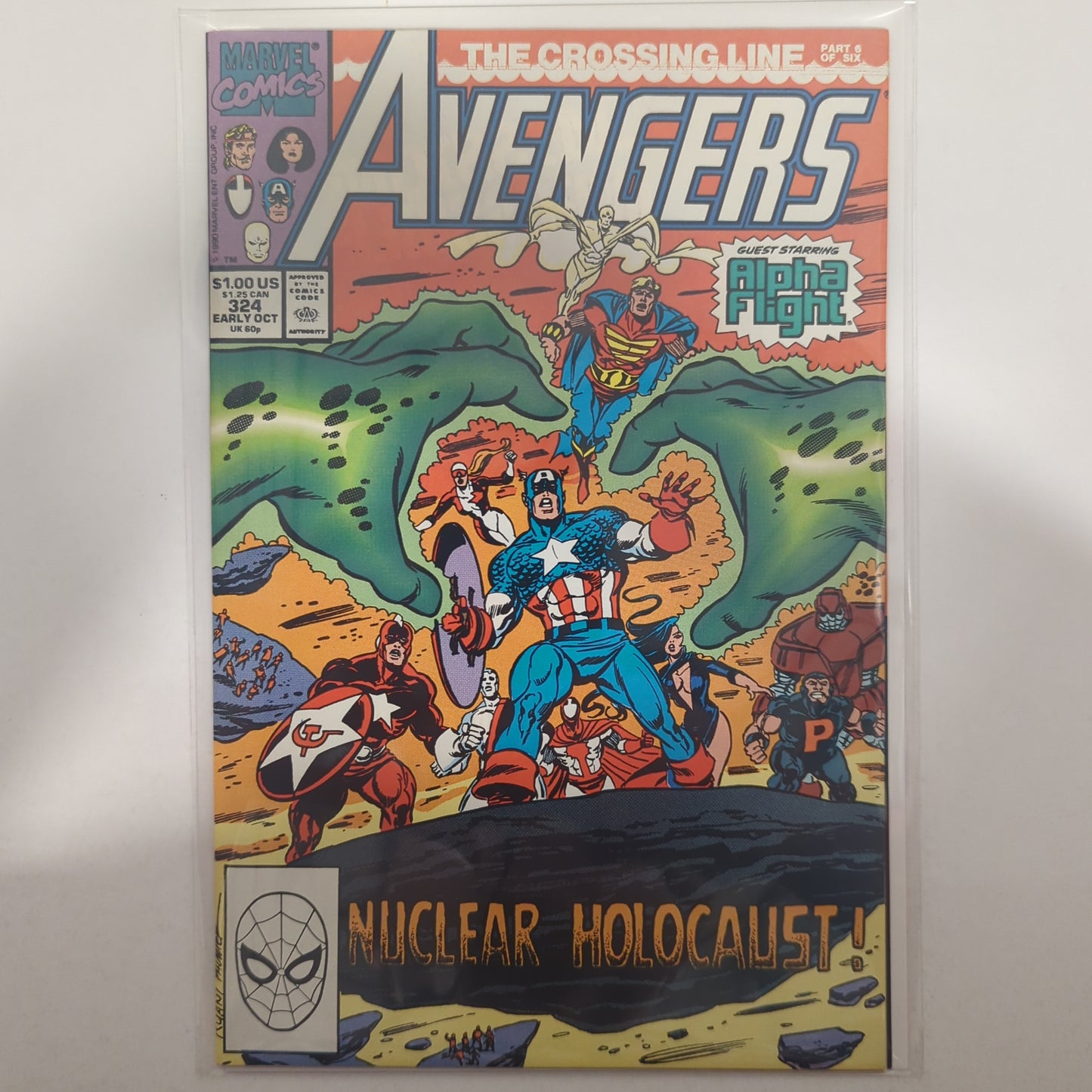 Avengers #324 1990