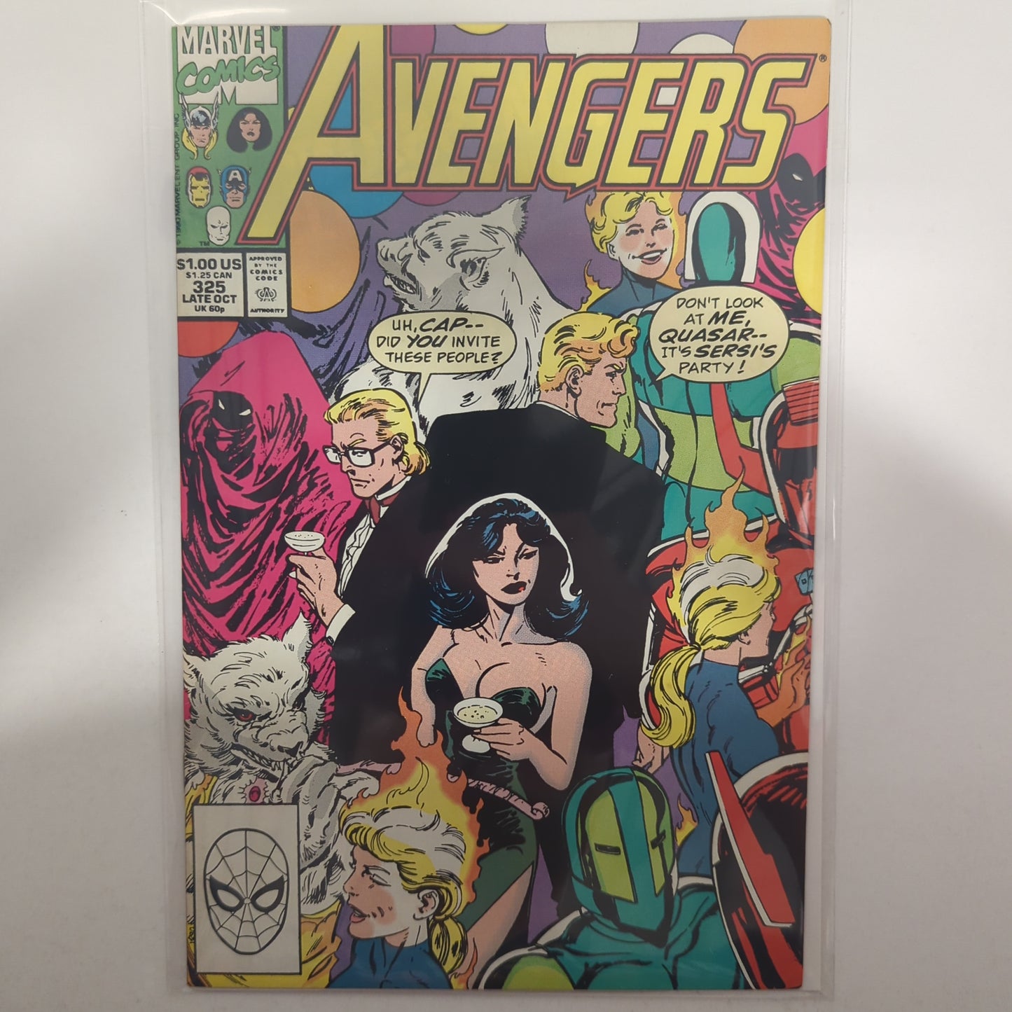 Avengers #325 1990