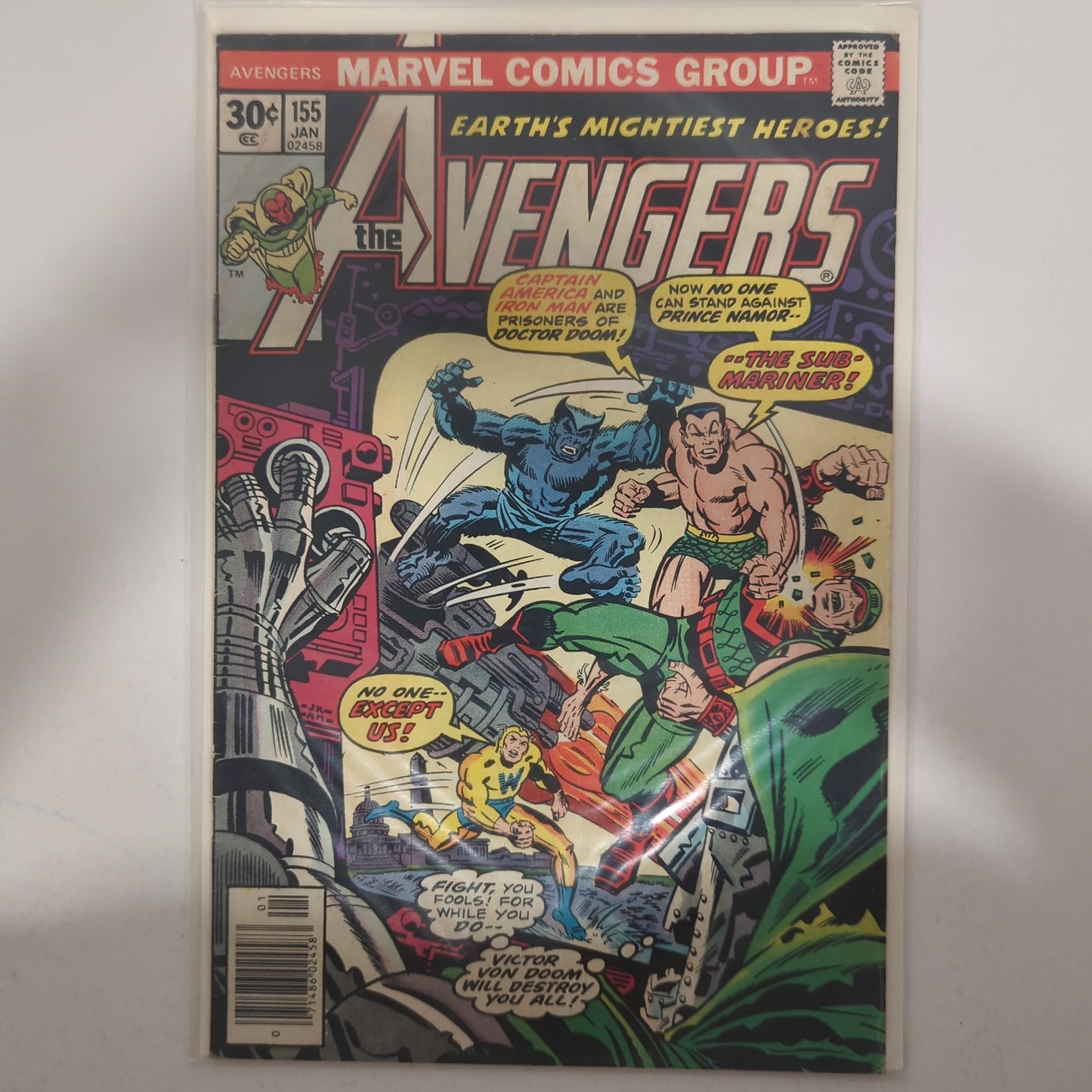 Avengers #155 1977