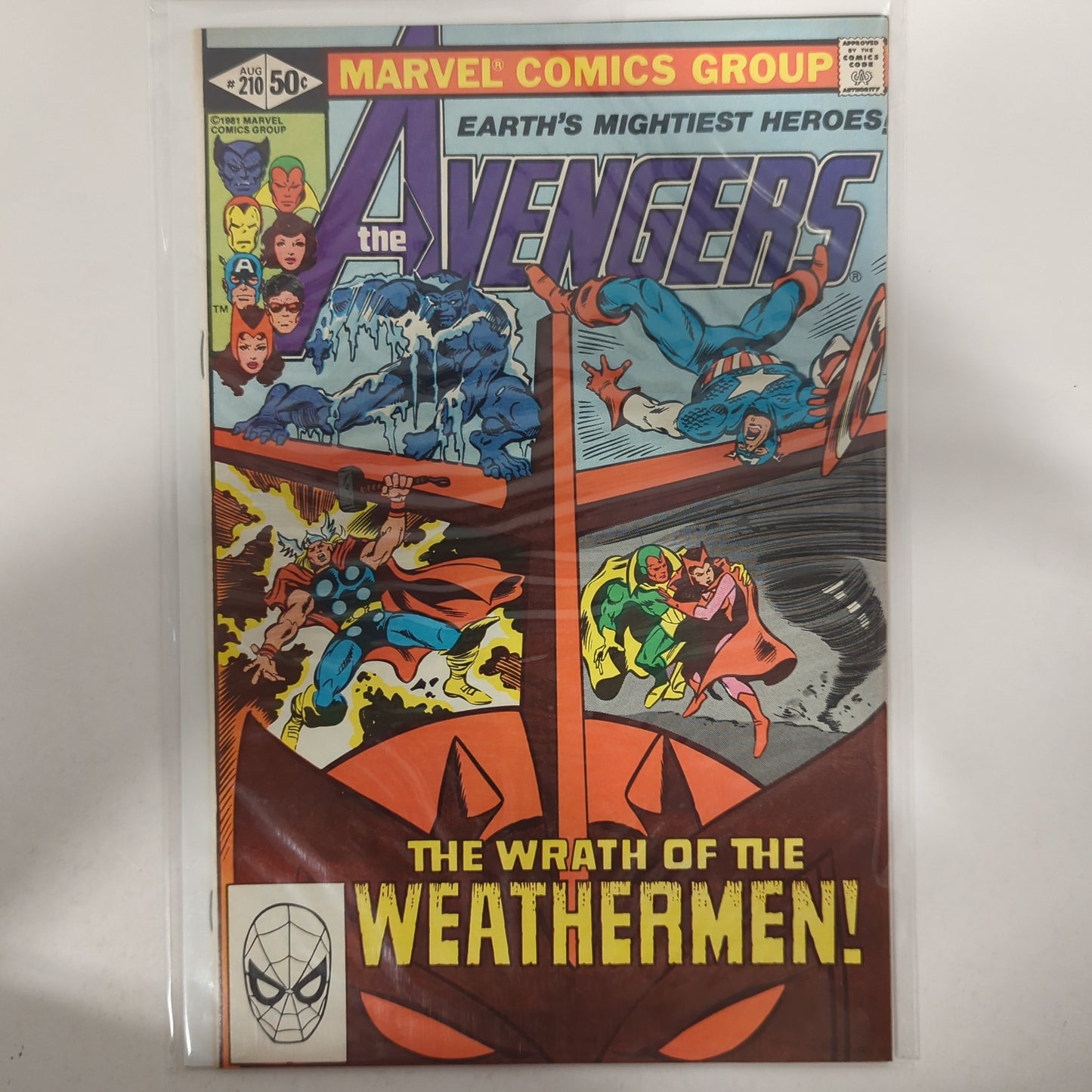 Avengers #210 1981