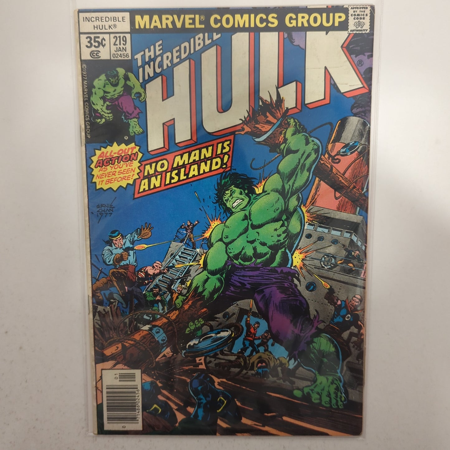 Incredible Hulk #219 1978