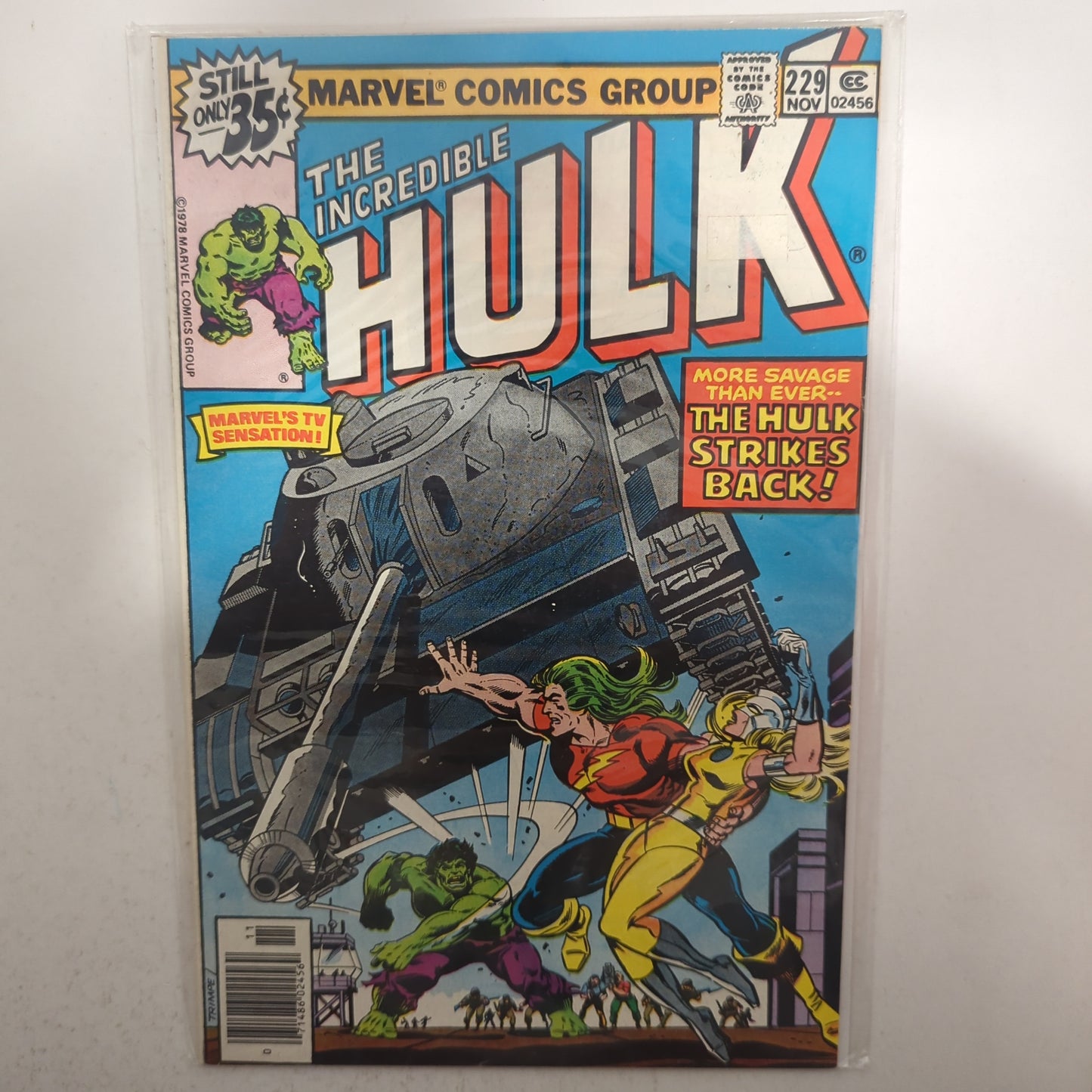 Incredible Hulk #229 1978