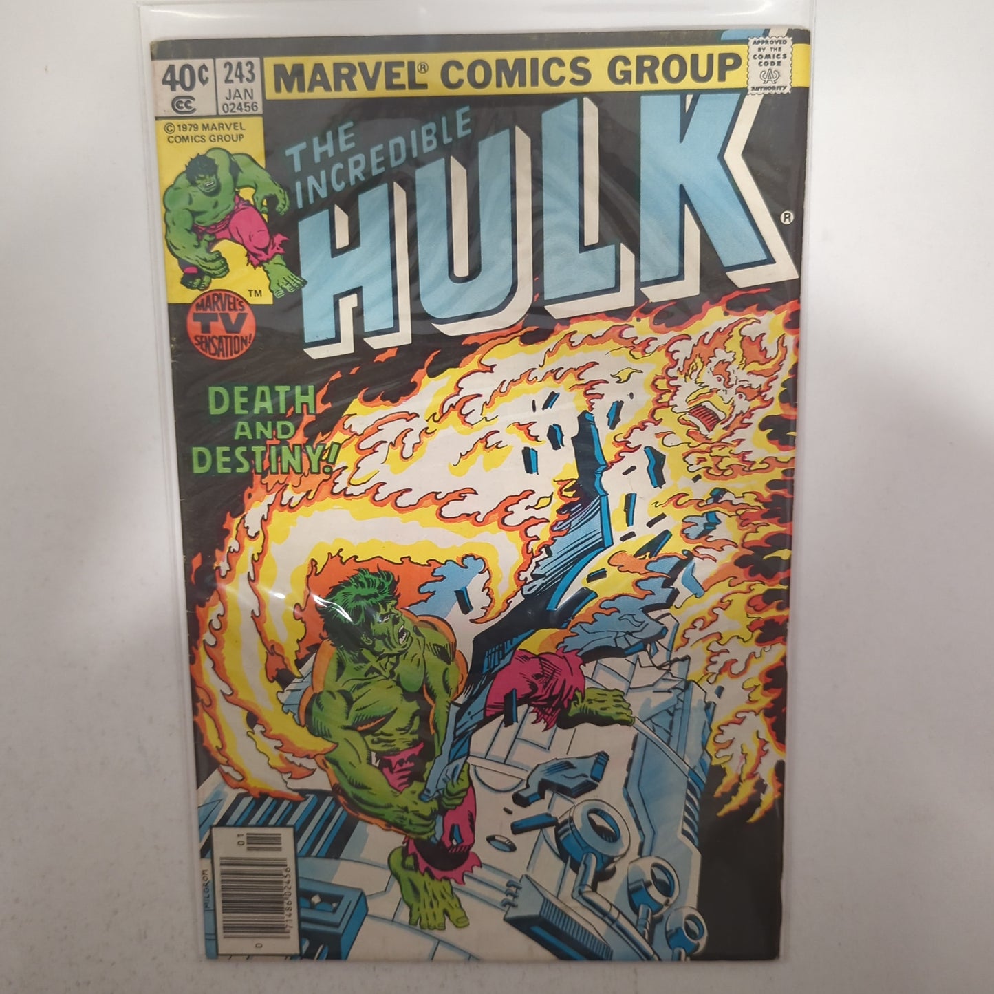Incredible Hulk #243 1980