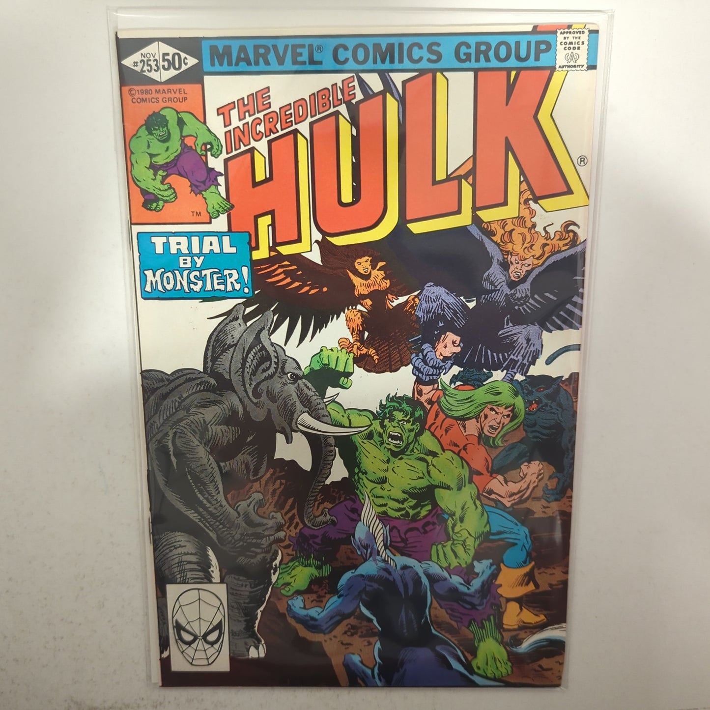 Incredible Hulk #253 1980