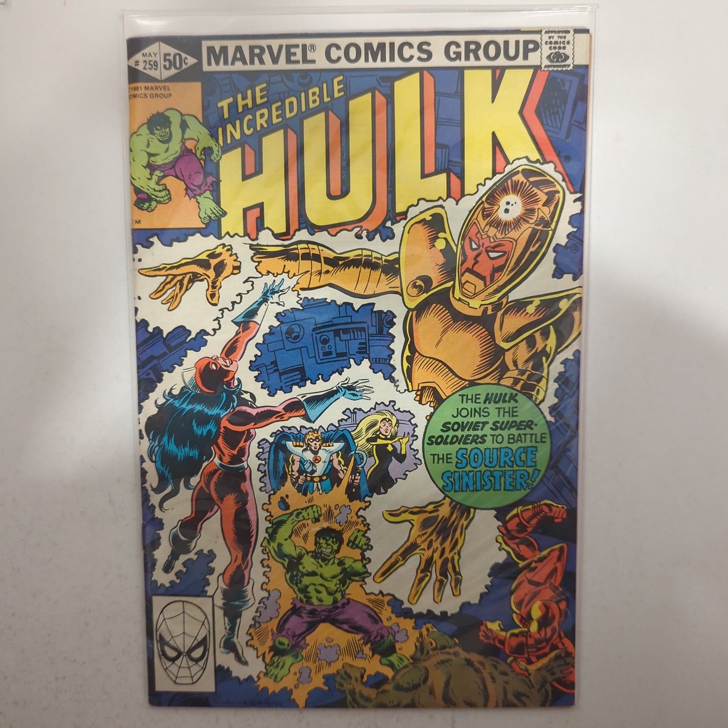 Incredible Hulk #259 1981