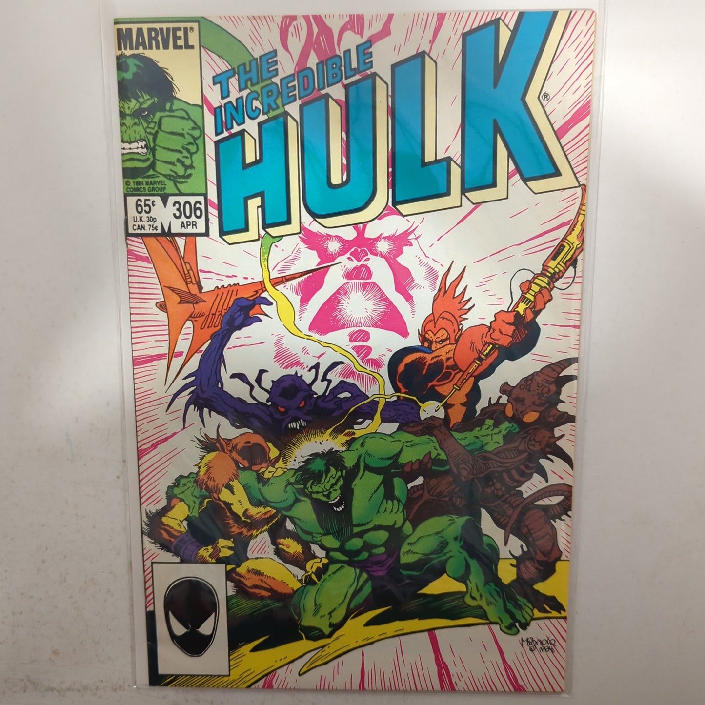 Incredible Hulk #306 1985