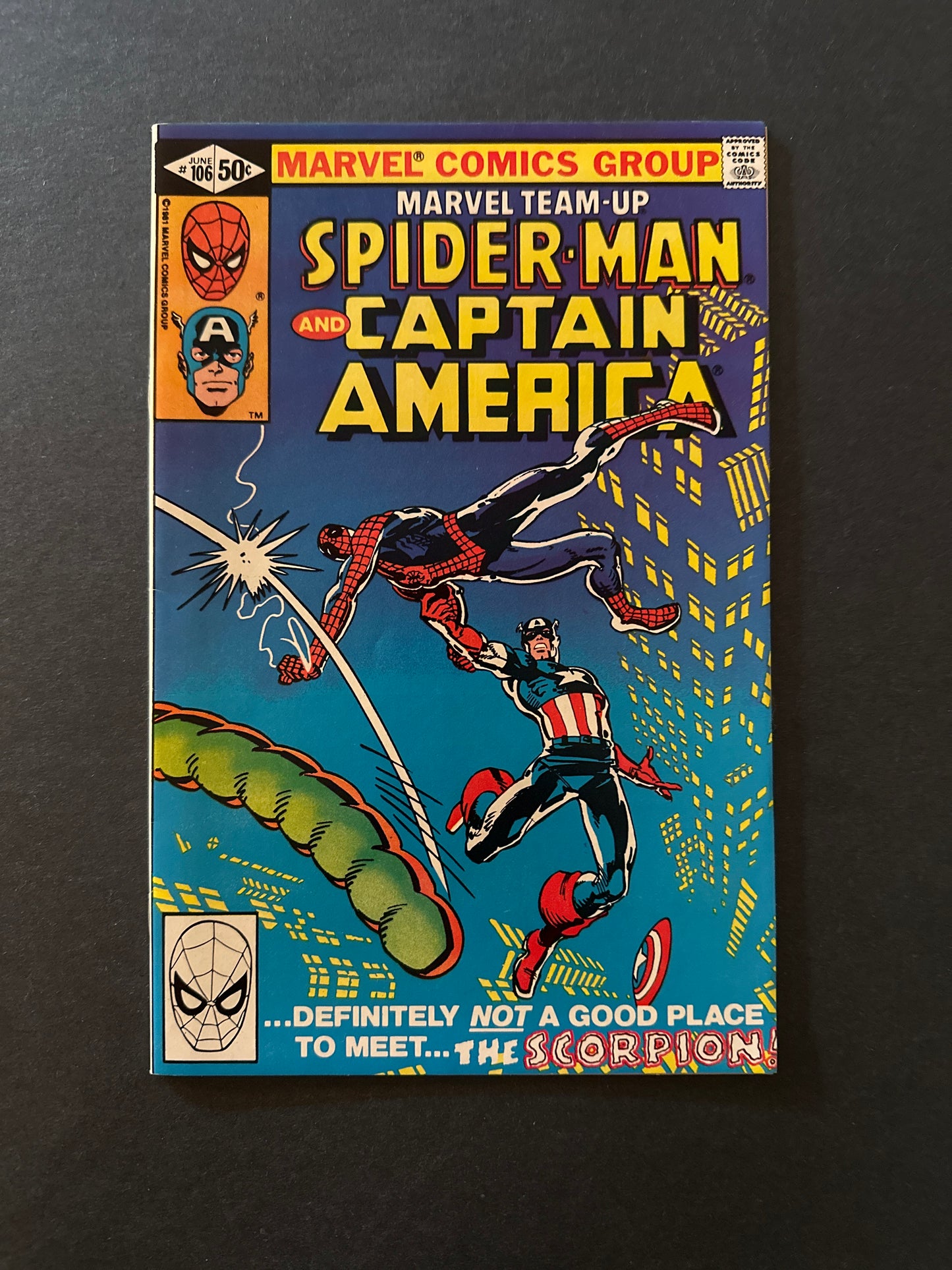 Marvel Team-Up #106 1981