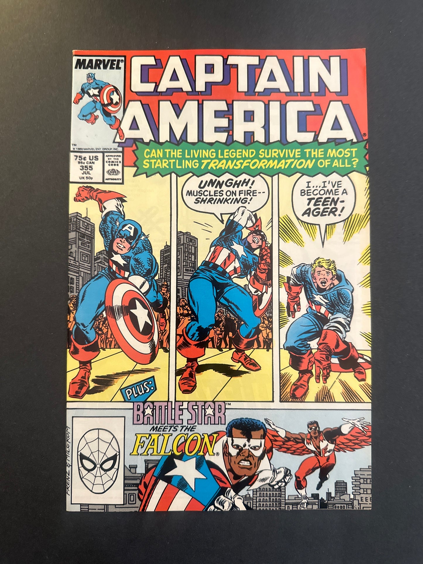 Captain America #355 1989