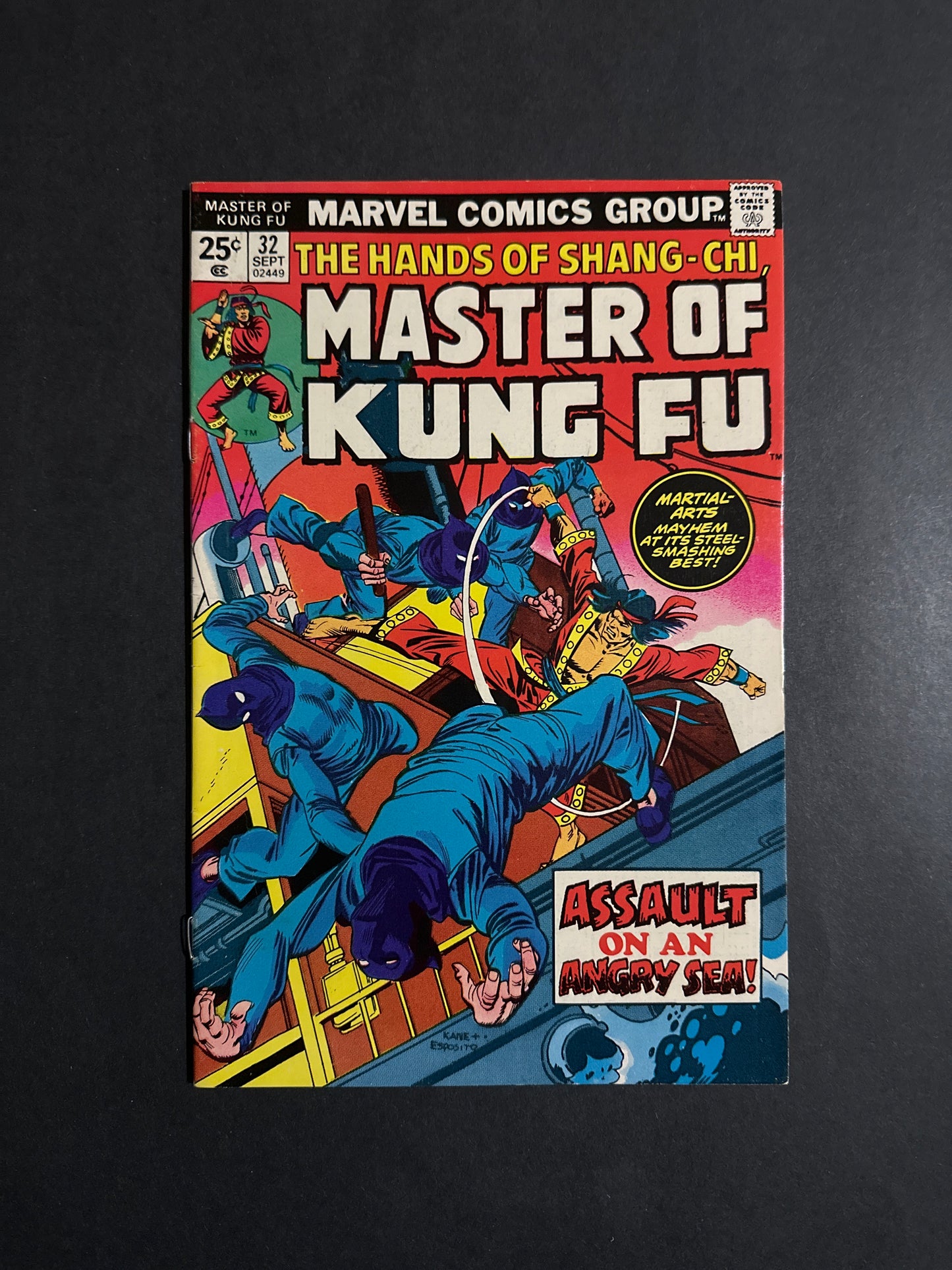 Master Of Kung Fu #32 1975
