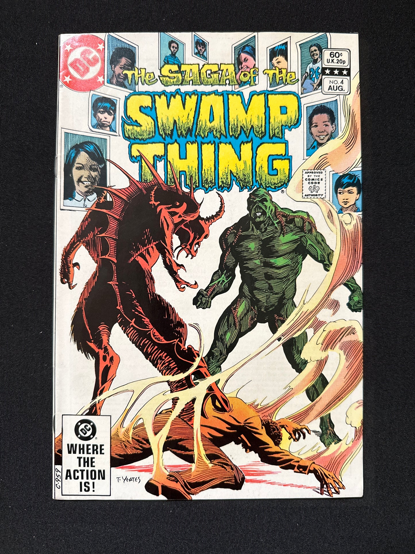 Saga of The Swamp Thing #4 1982