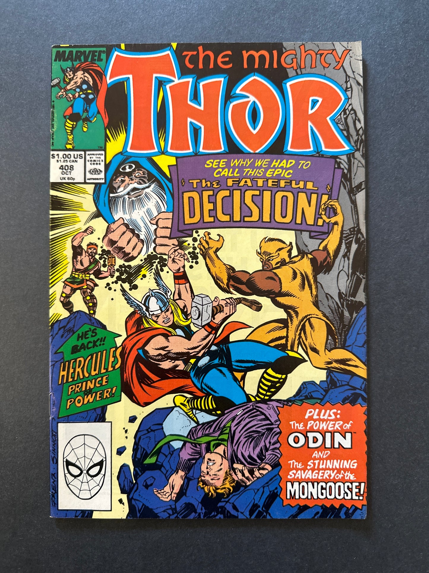 Thor #408 1989
