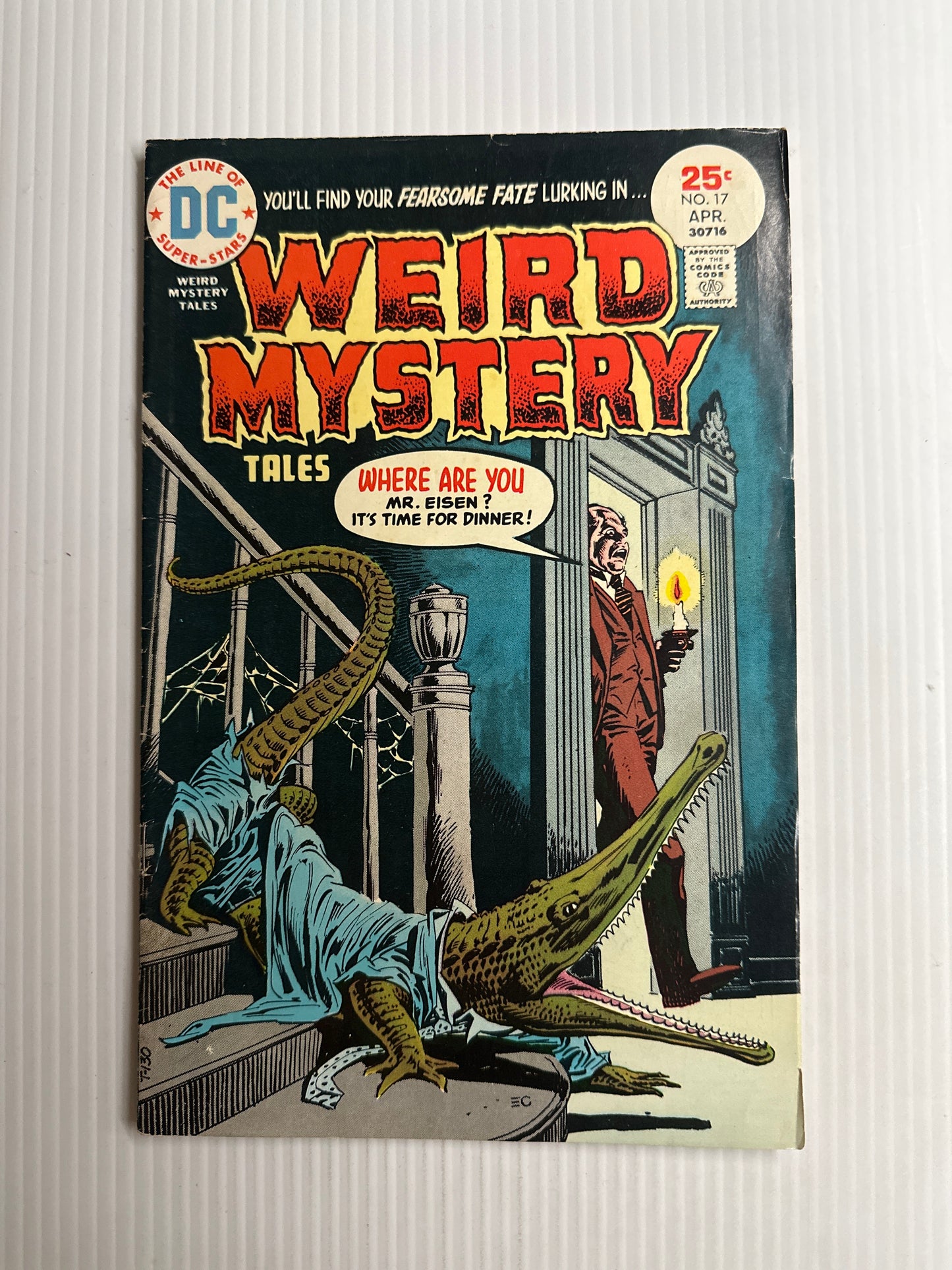 Weird Mystery Tales #17 1975 FN