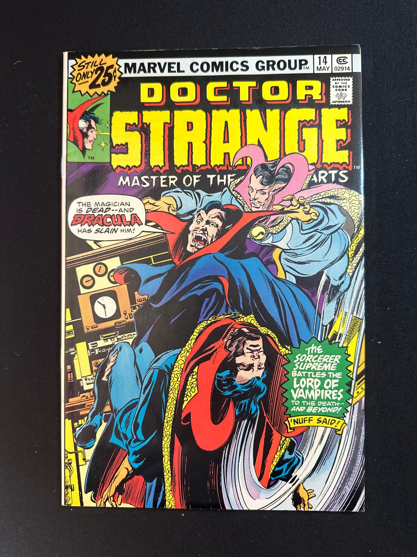Doctor Strange #14 1976 (VF+) Battle of Doctor Strange vs. Dracula!