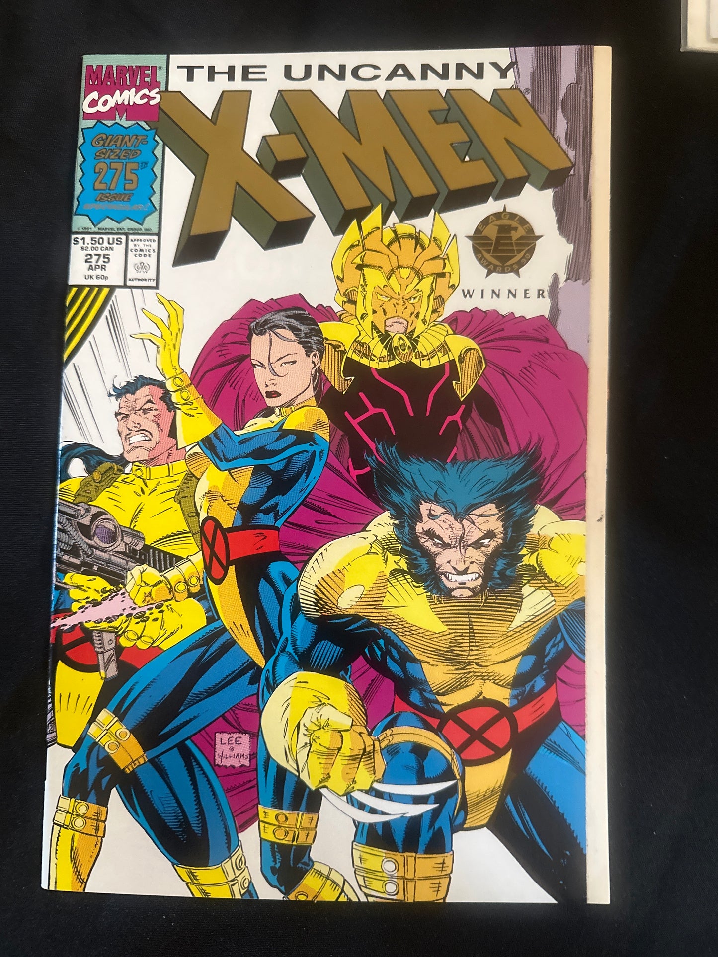 Uncanny X-Men #275 1991 Gold 2nd Print