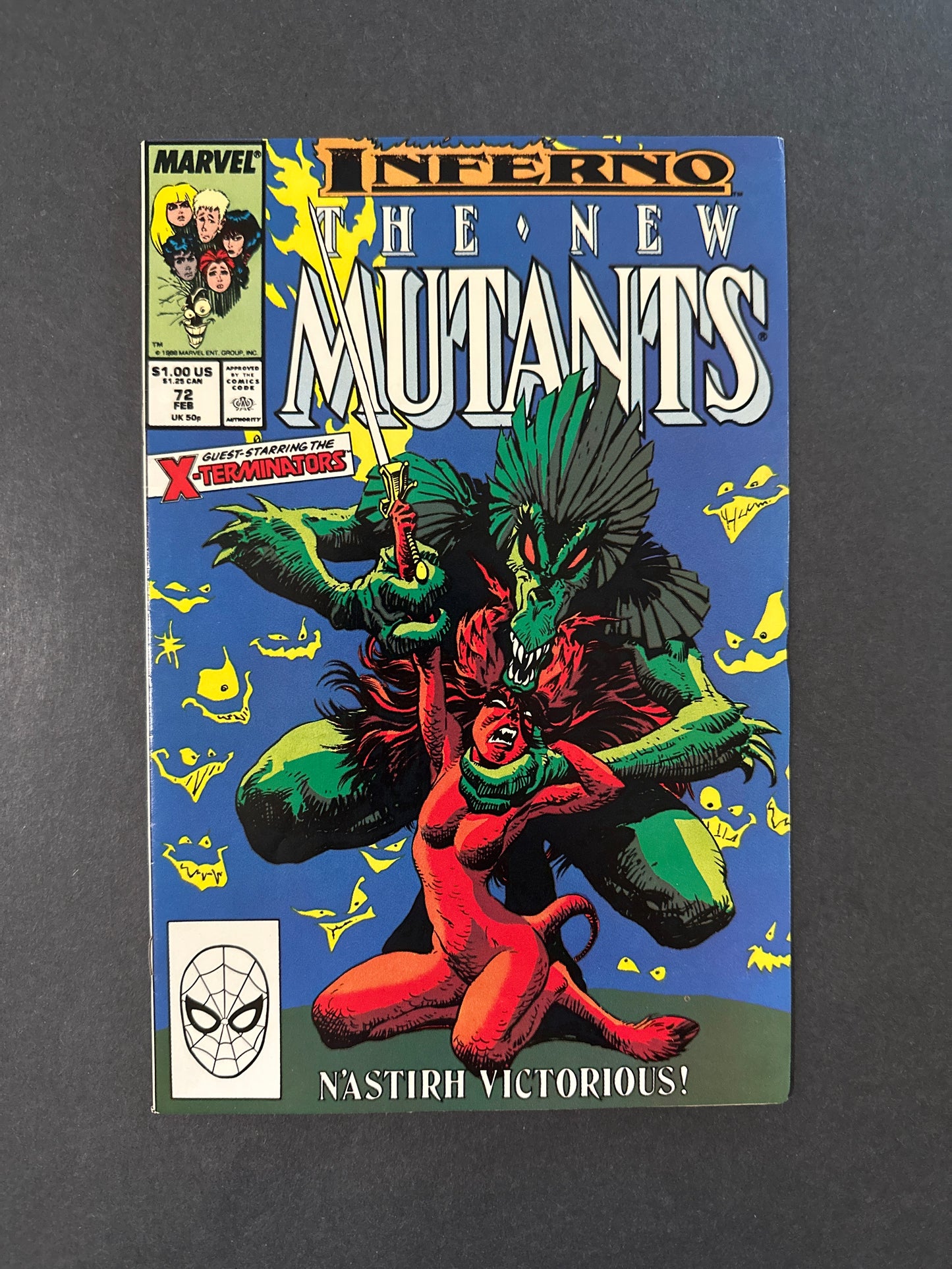 The New Mutants #72 1989