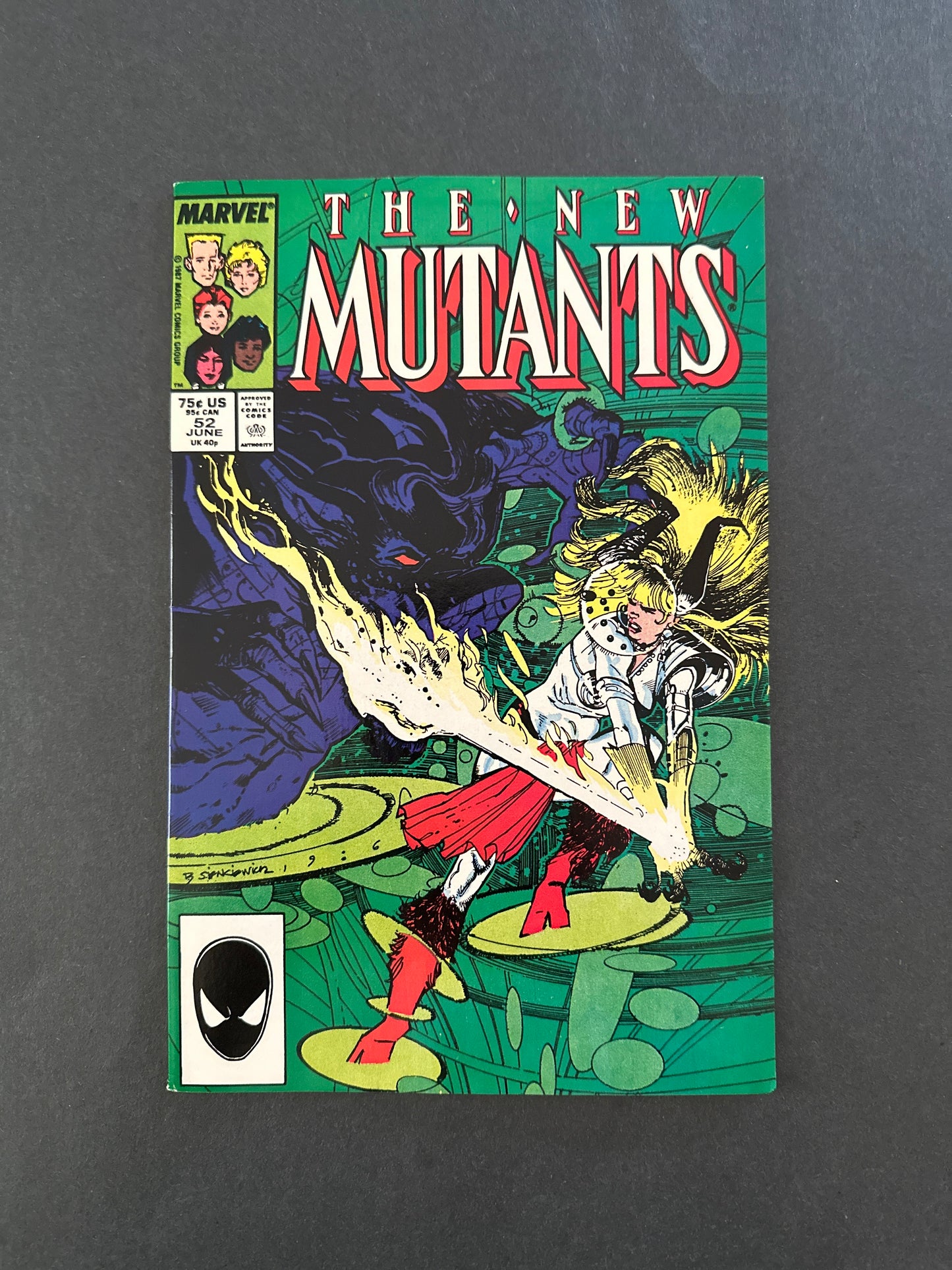 The New Mutants #52 1987