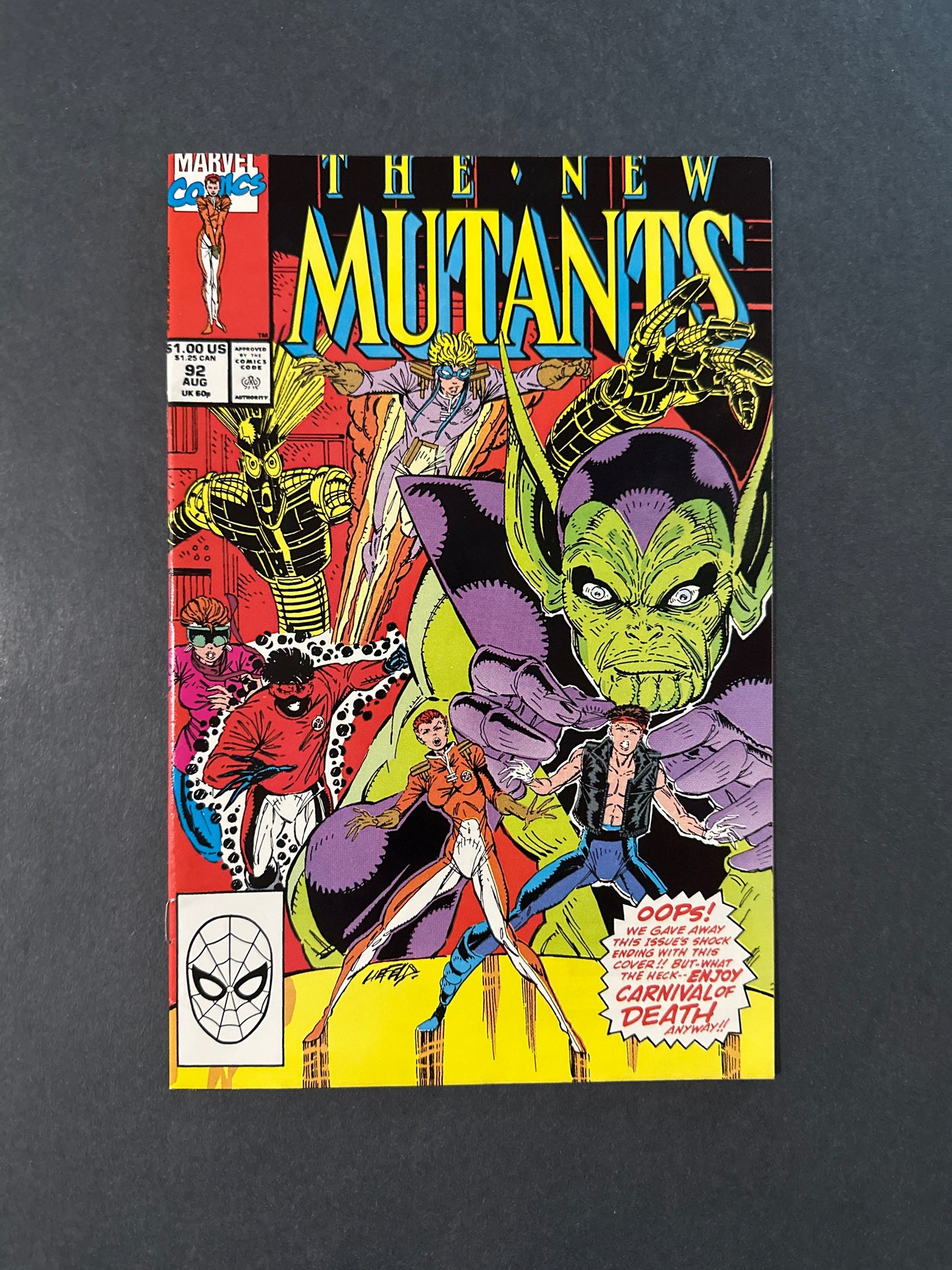 The New Mutants #92 1990