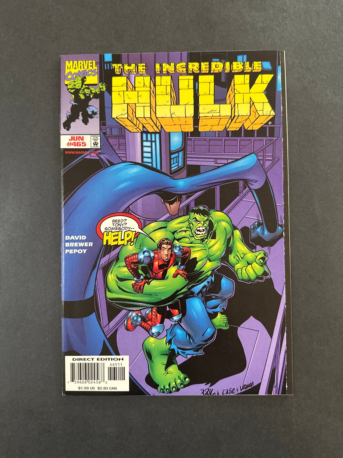 Incredible Hulk #465 1998