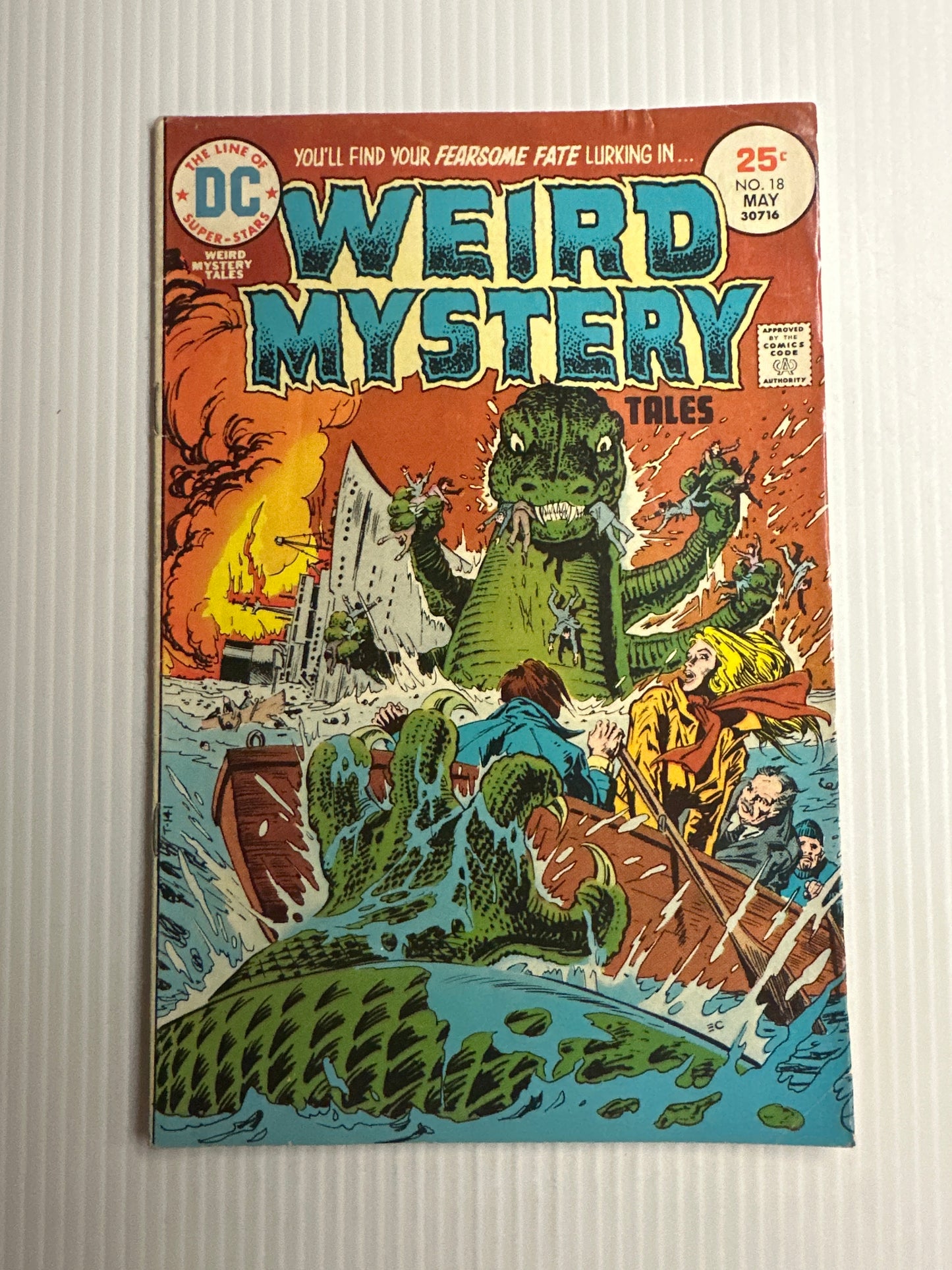 Weird Mystery Tales #18 1975 (FN)