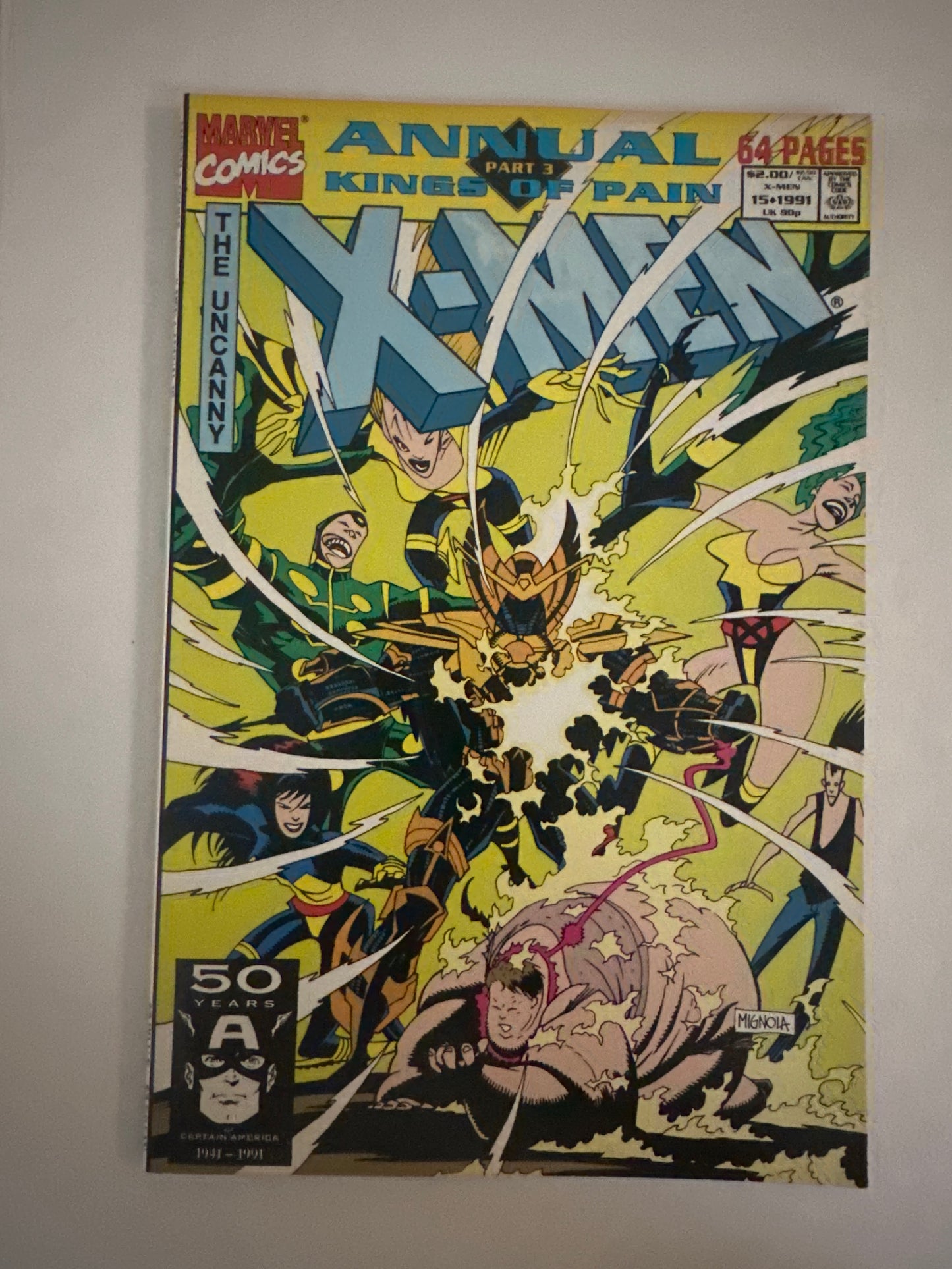 Uncanny X-Men #15 Annual 1991