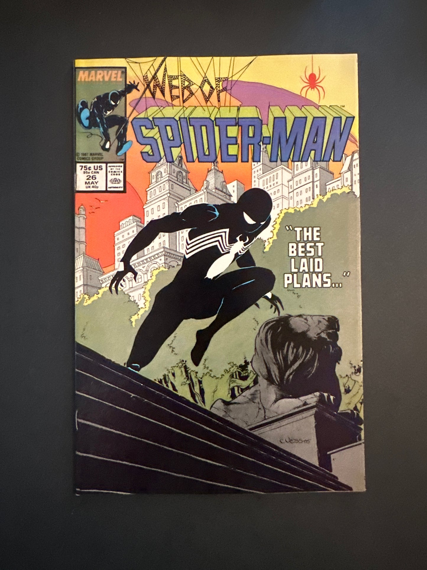 Web of Spider-Man #26 1987