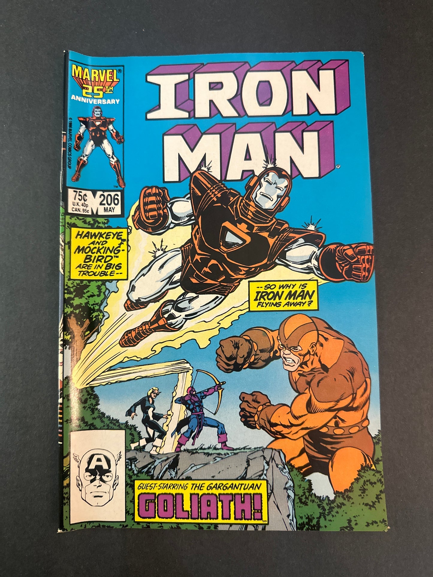 IRON MAN #206 1986