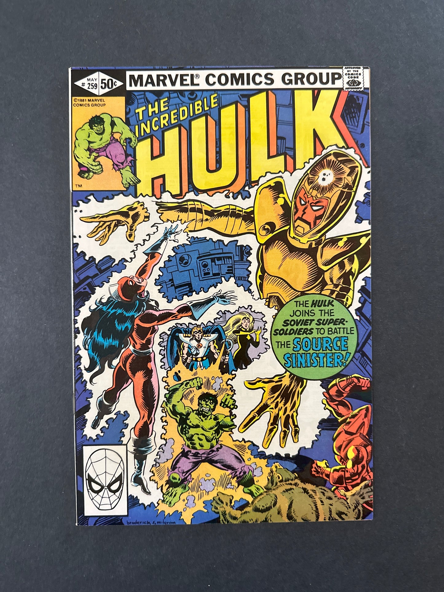 Incredible Hulk #259 1981