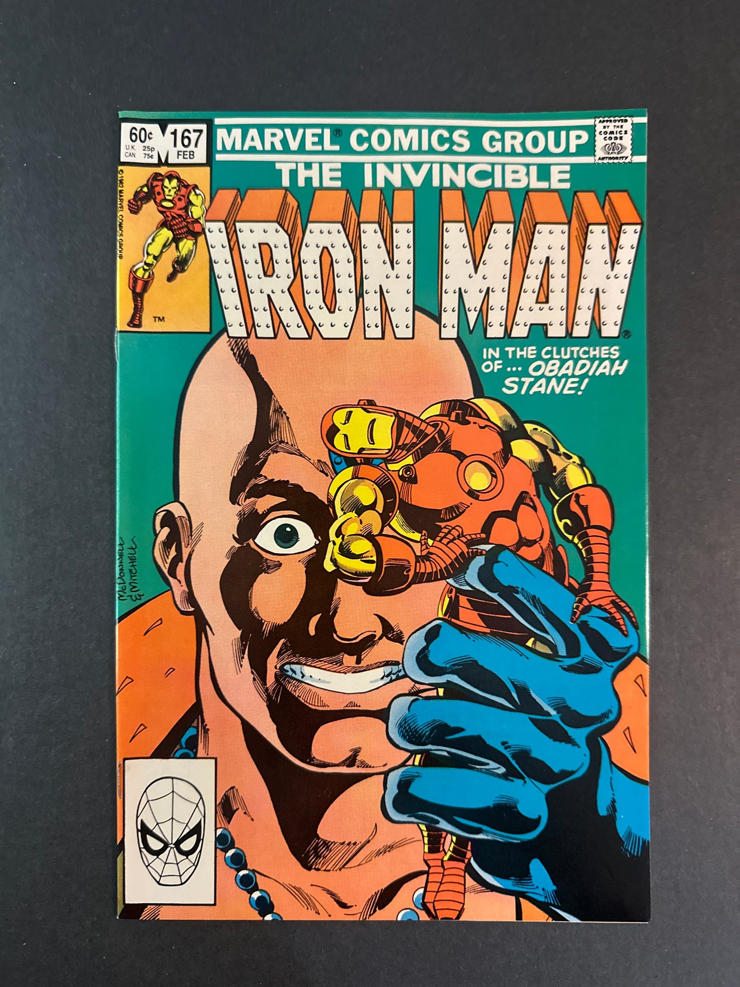 IRON MAN #167 1983