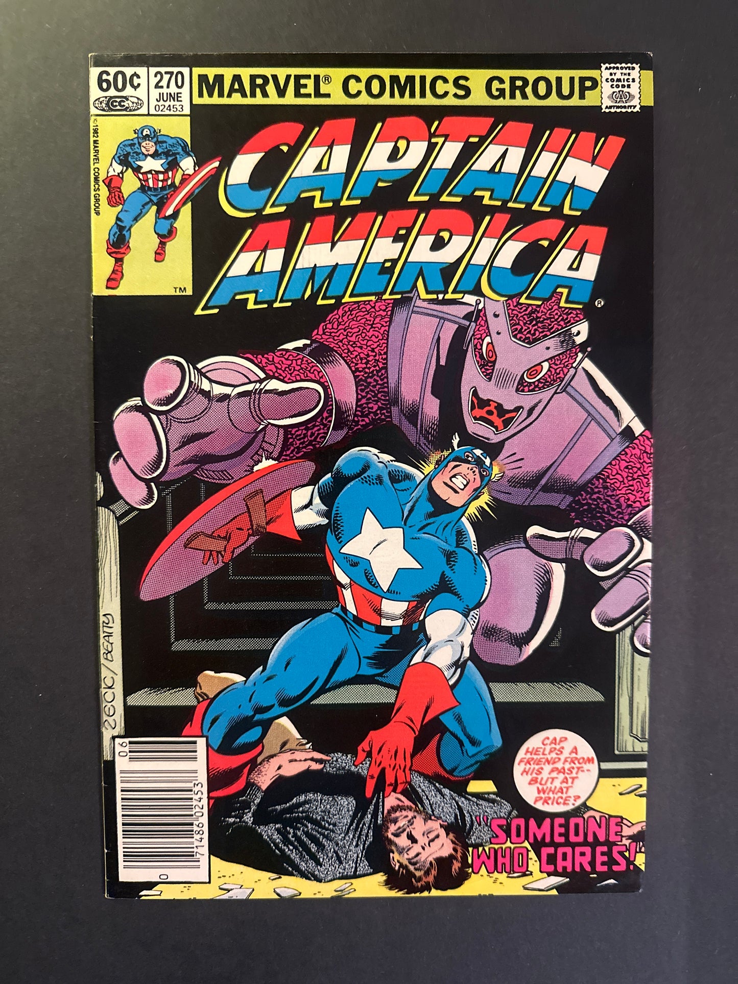 Captain America #270 1982