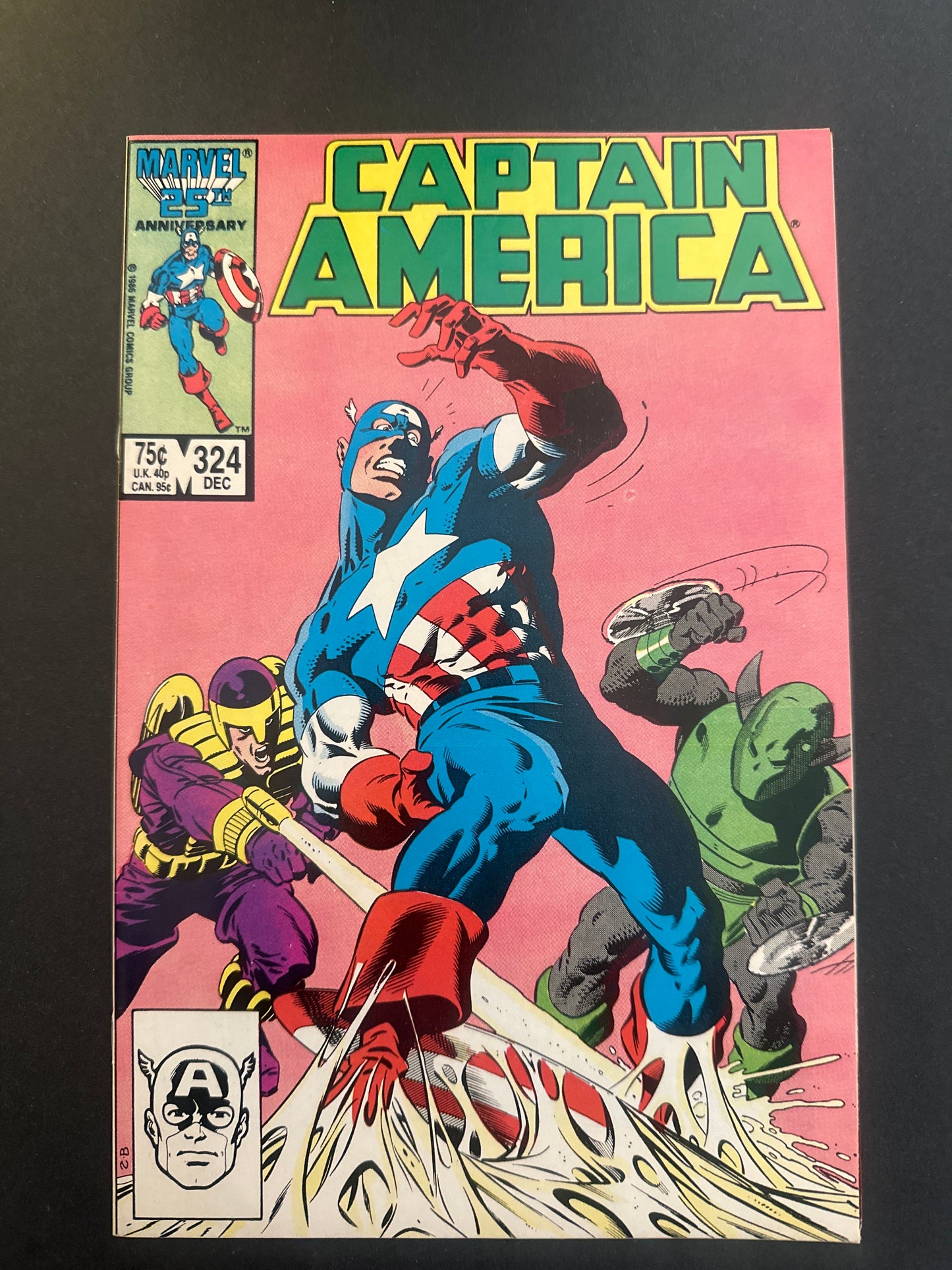 Captain America #324 1986