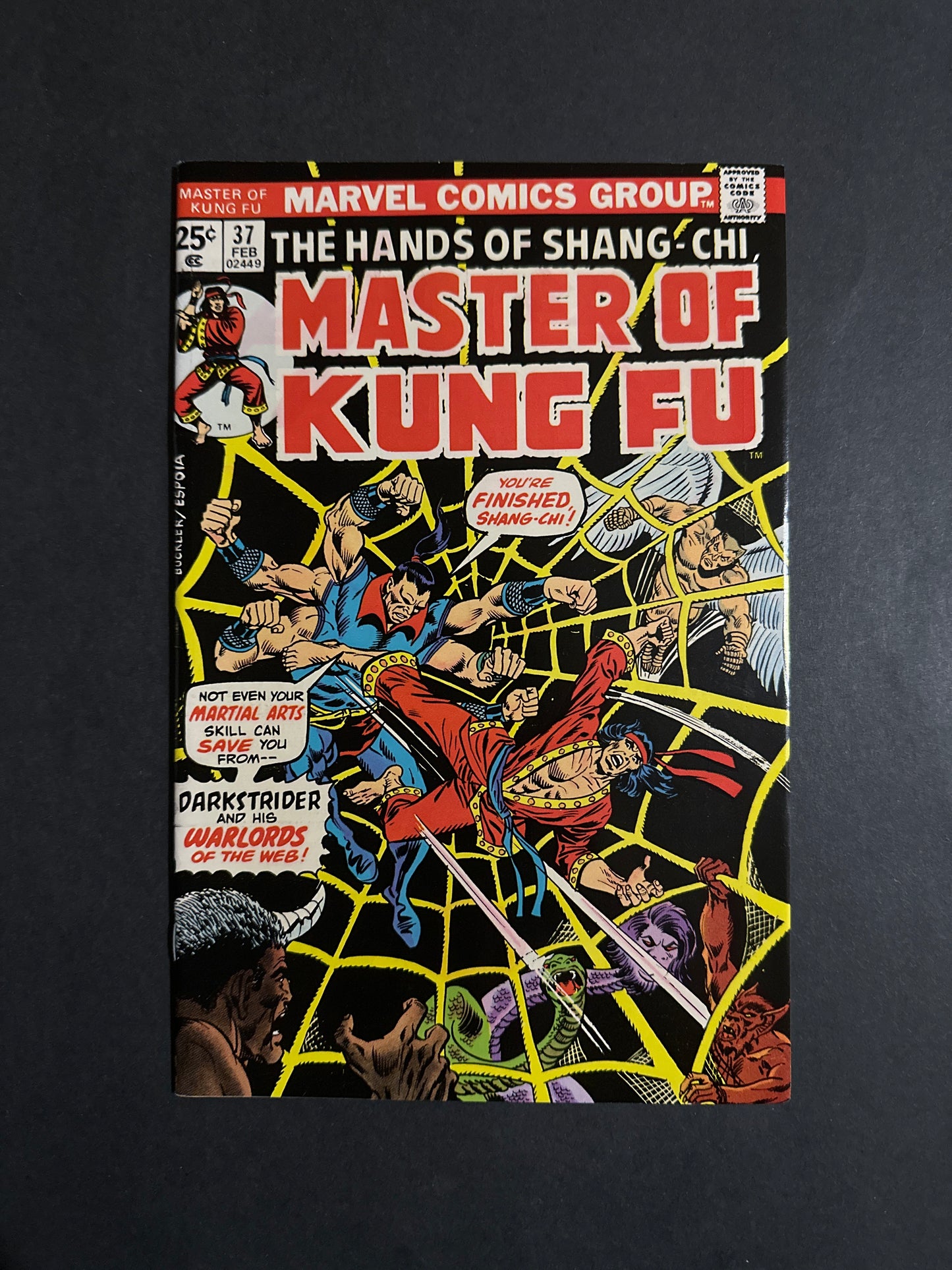Master Of Kung Fu #37 1976