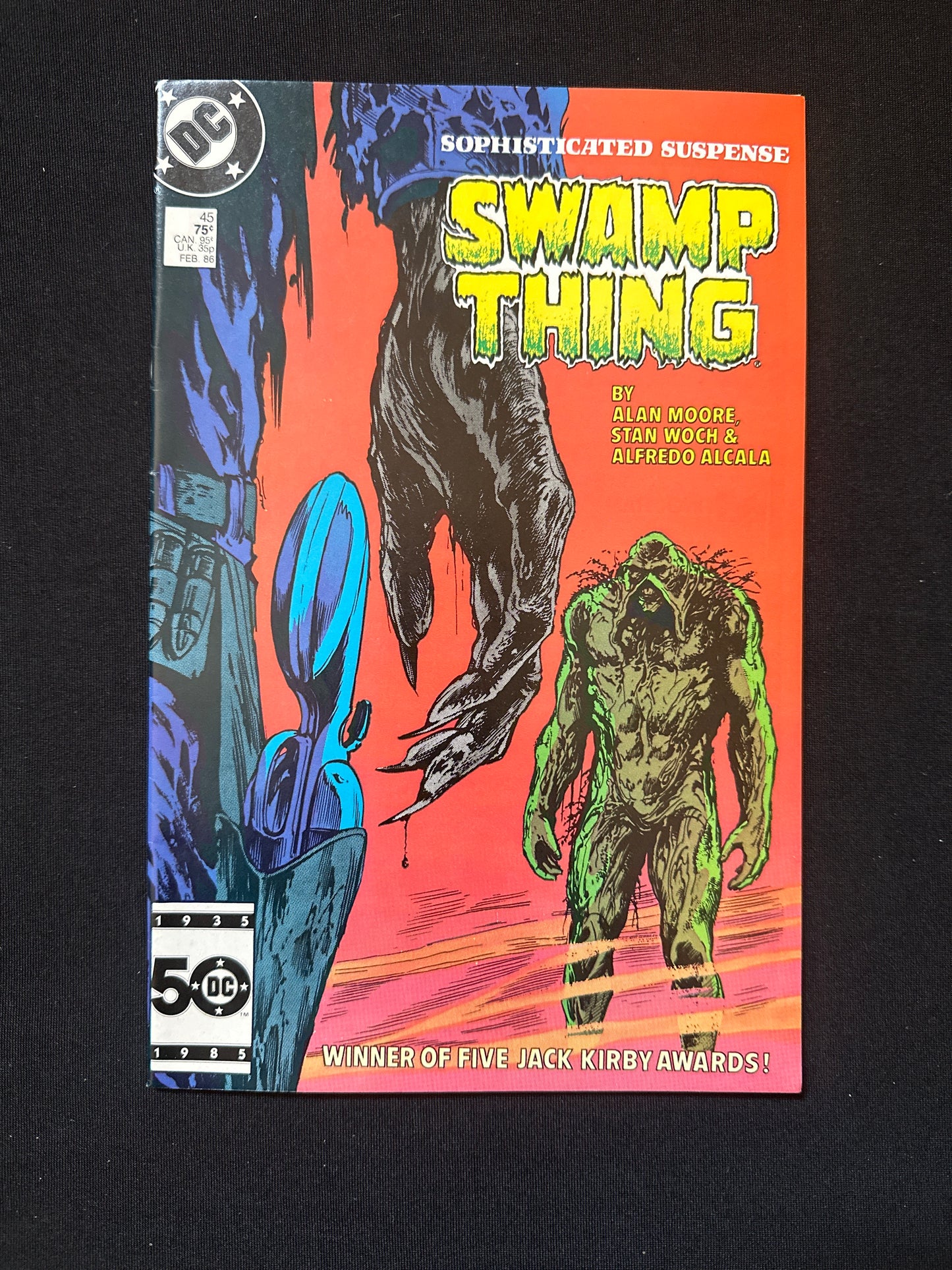 Saga of The Swamp Thing #45 1986