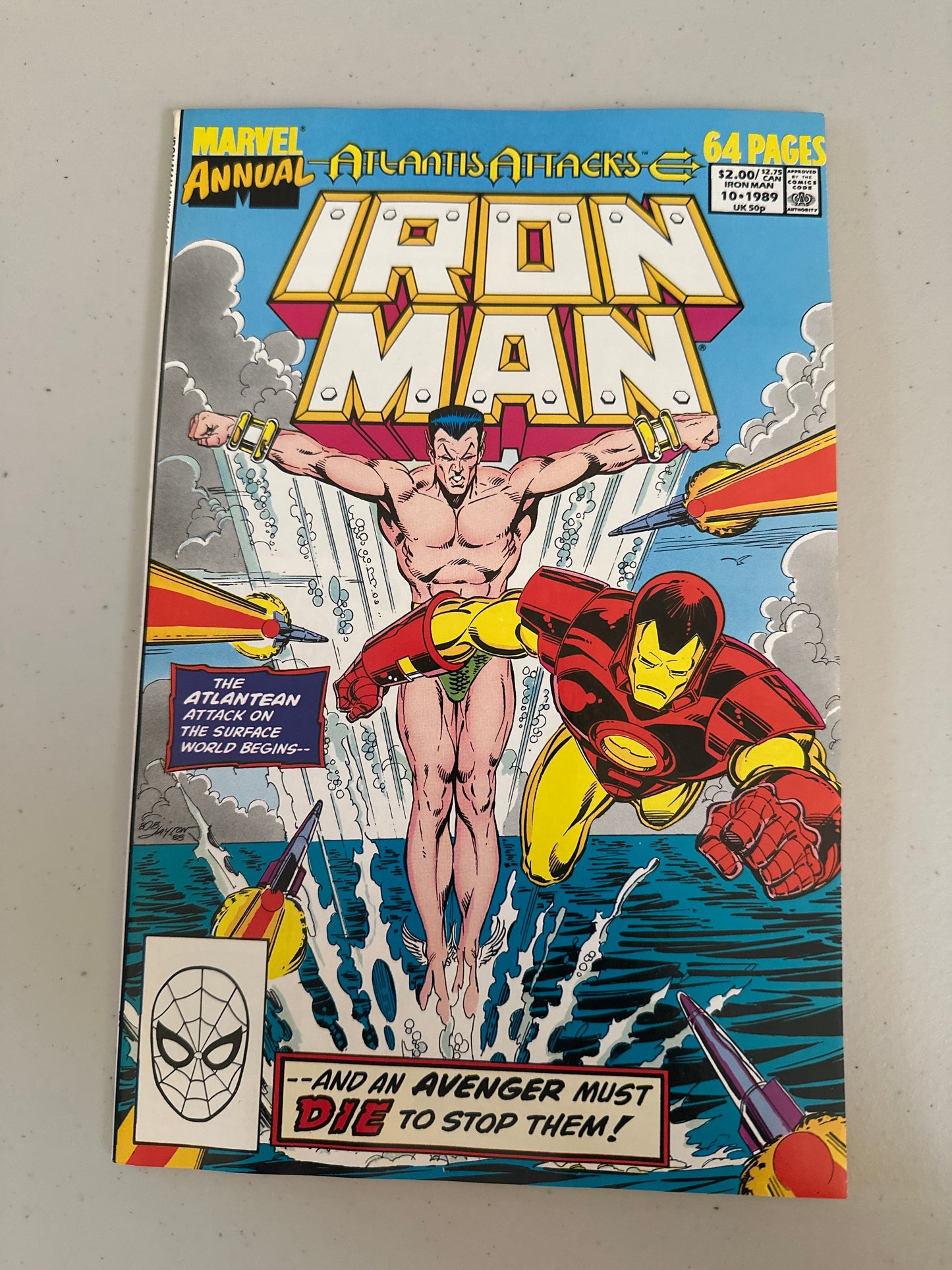 Iron Man Annual #10 1989