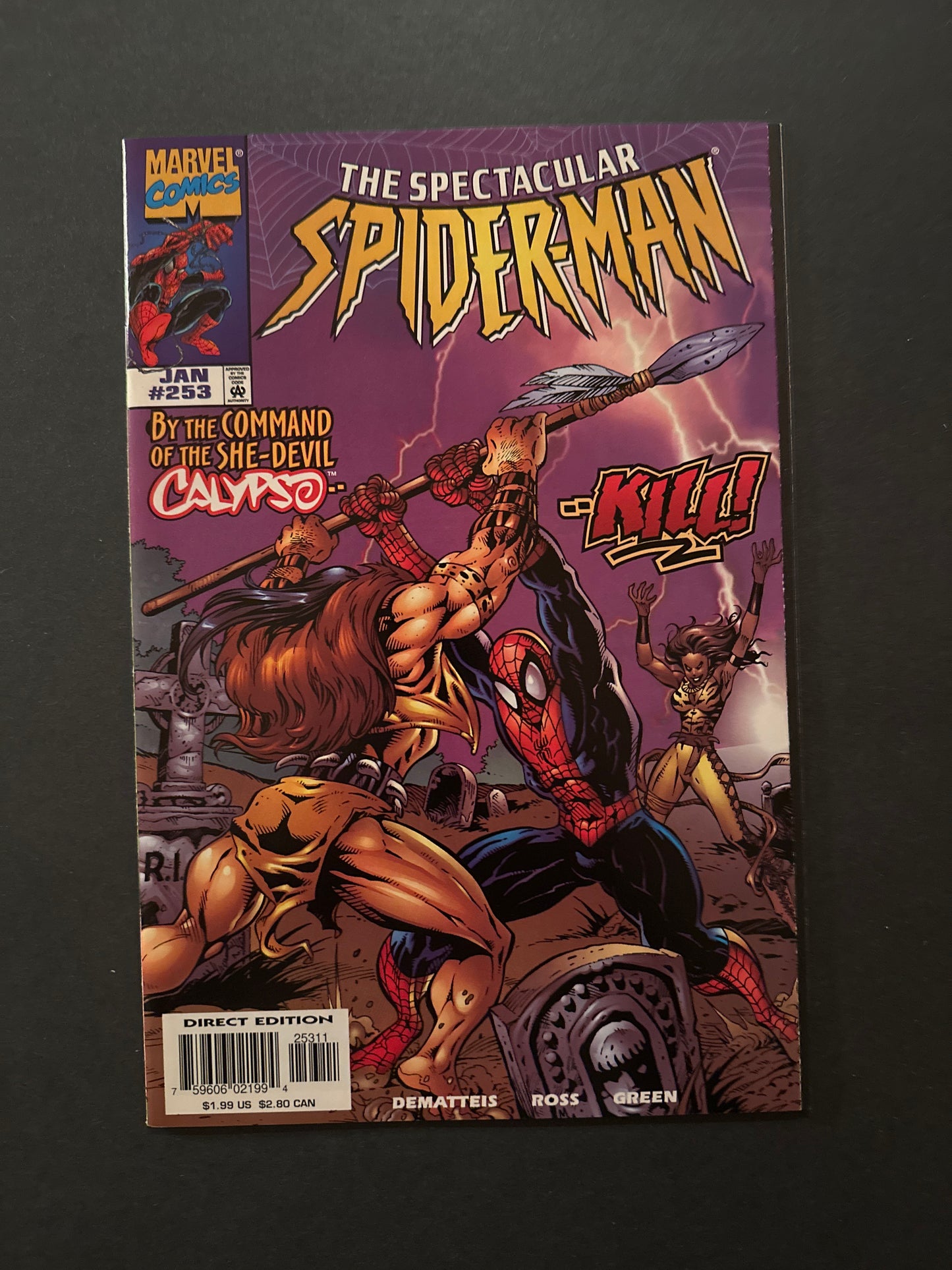 Spectacular Spider-Man #253 1998