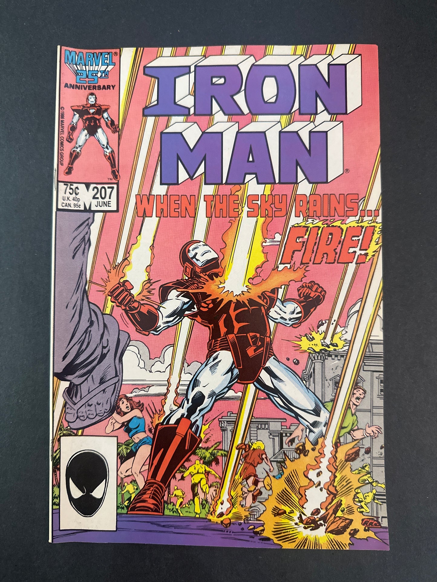 IRON MAN #207 1986