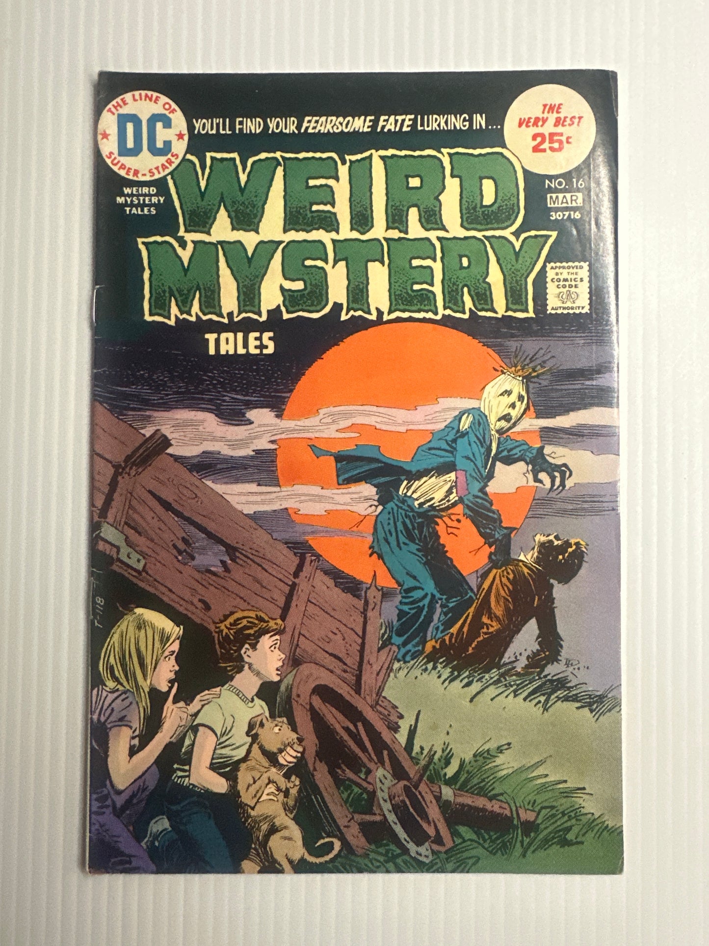 Weird Mystery Tales #16 1975 (FN+/VF-)