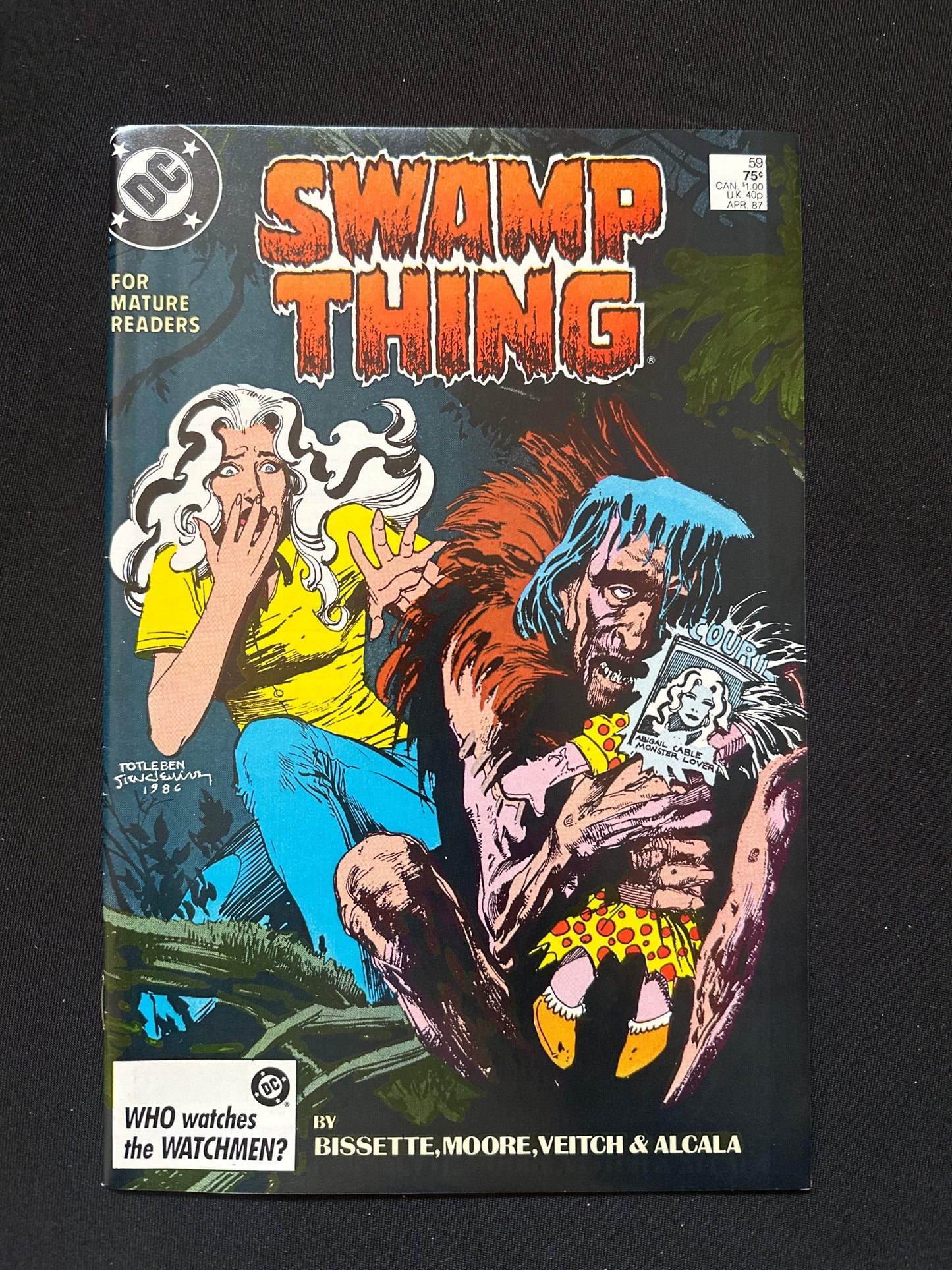 Saga of The Swamp Thing #59 1987