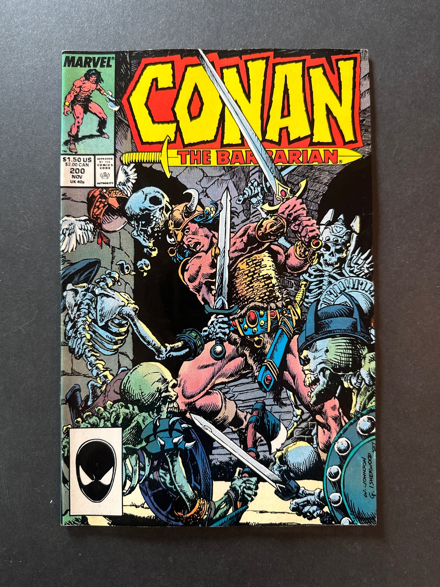 CONAN #200 1987