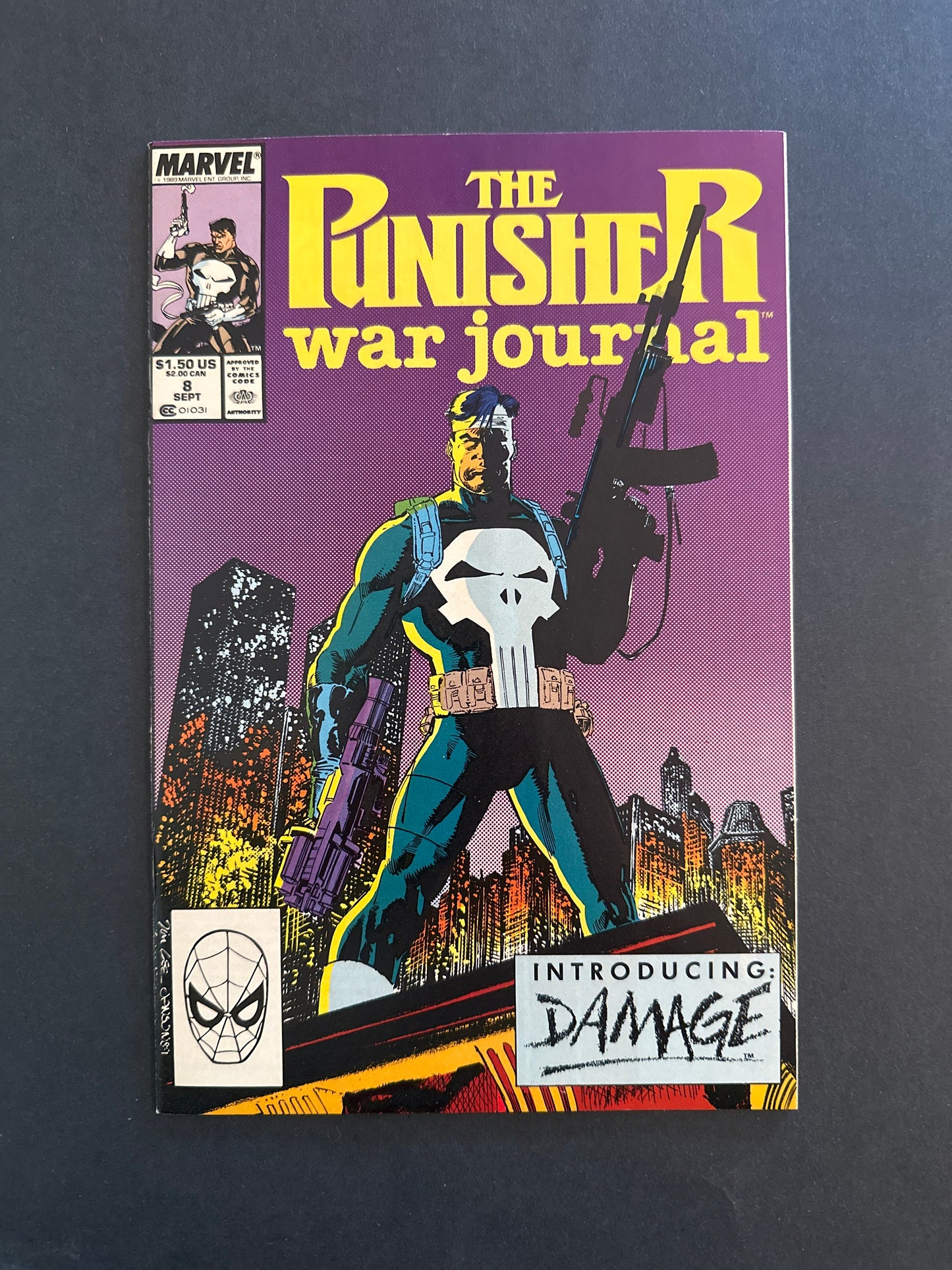 The Punisher War Journal #8 1989