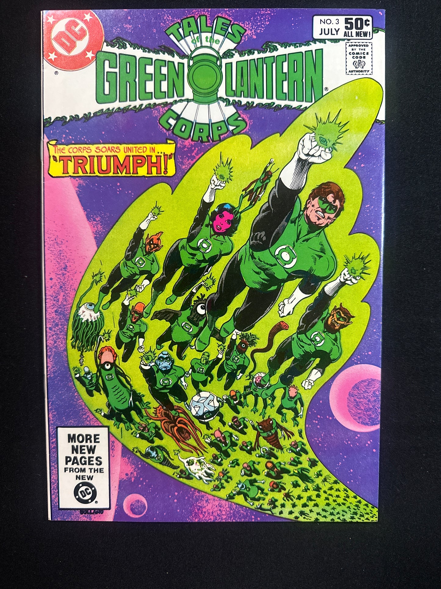 Tales of the Green Lantern Corps #3 1981 (VF+) 2nd App. Of Nekron!