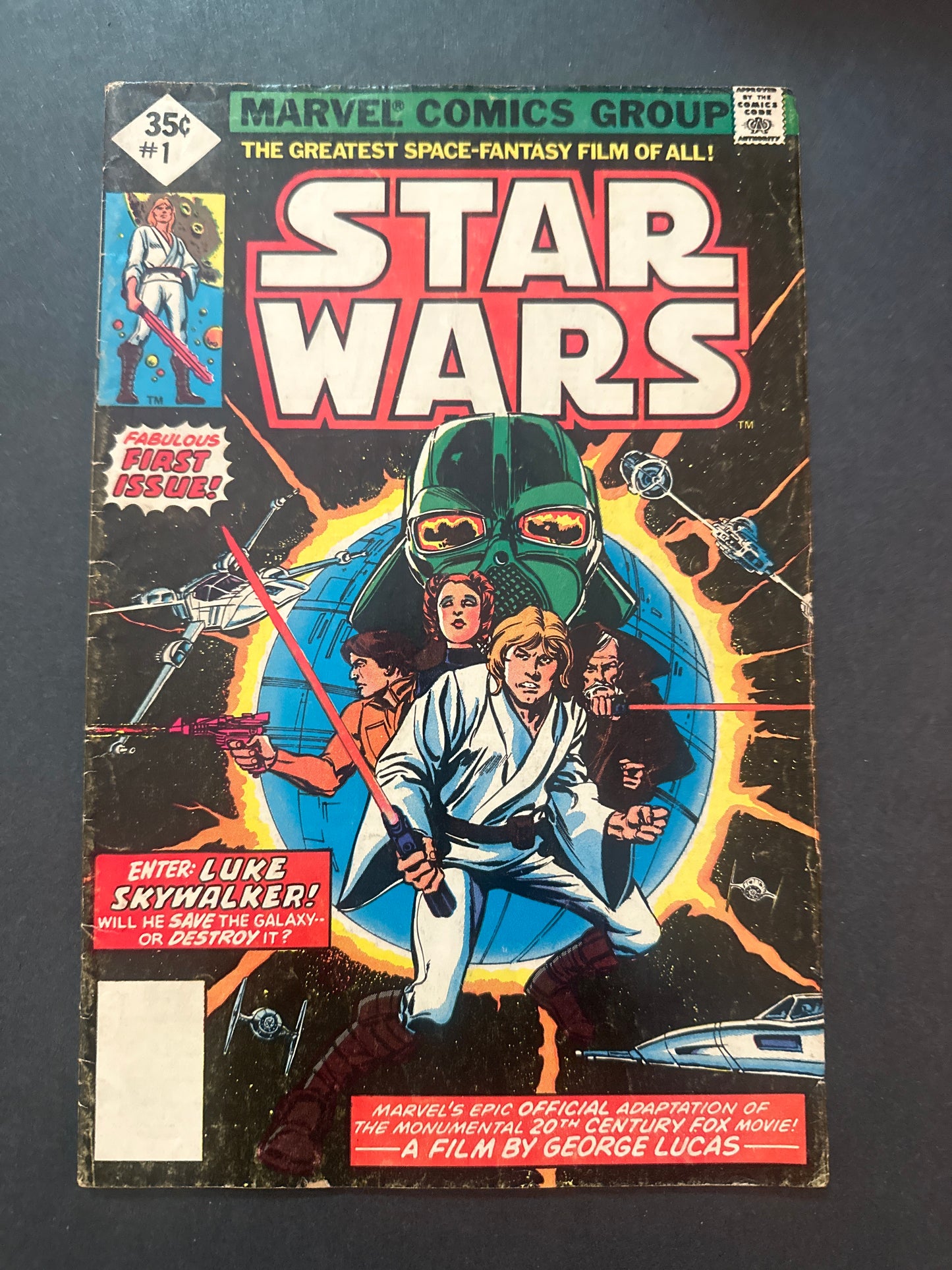 Star Wars #1 1977 (FN-) Whitman Reprint Variant