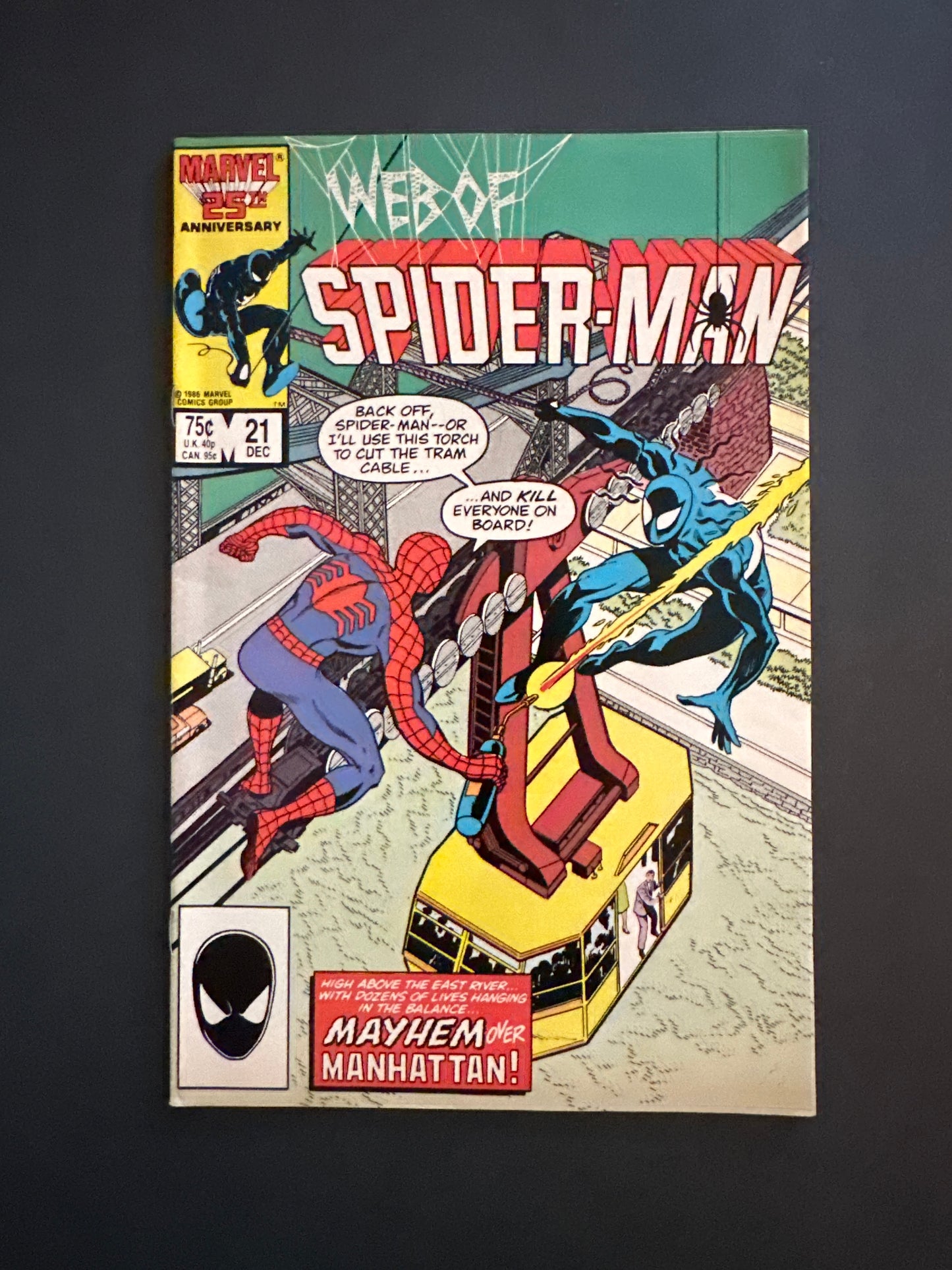 Web of Spider-Man #21 1986