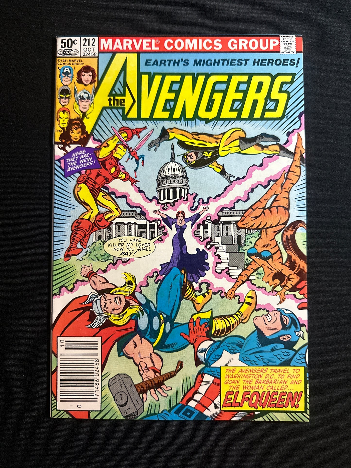 Avengers #212 1981