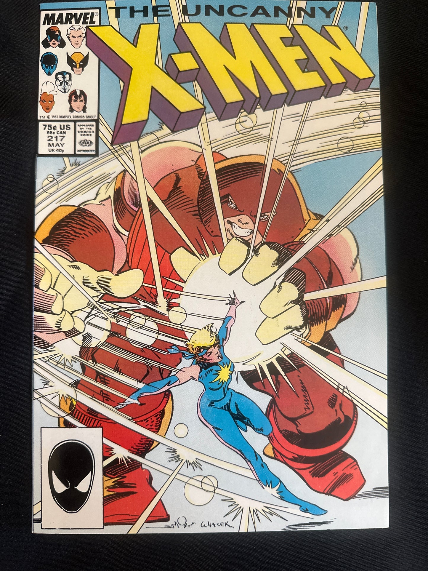 Uncanny X-Men #217 1987